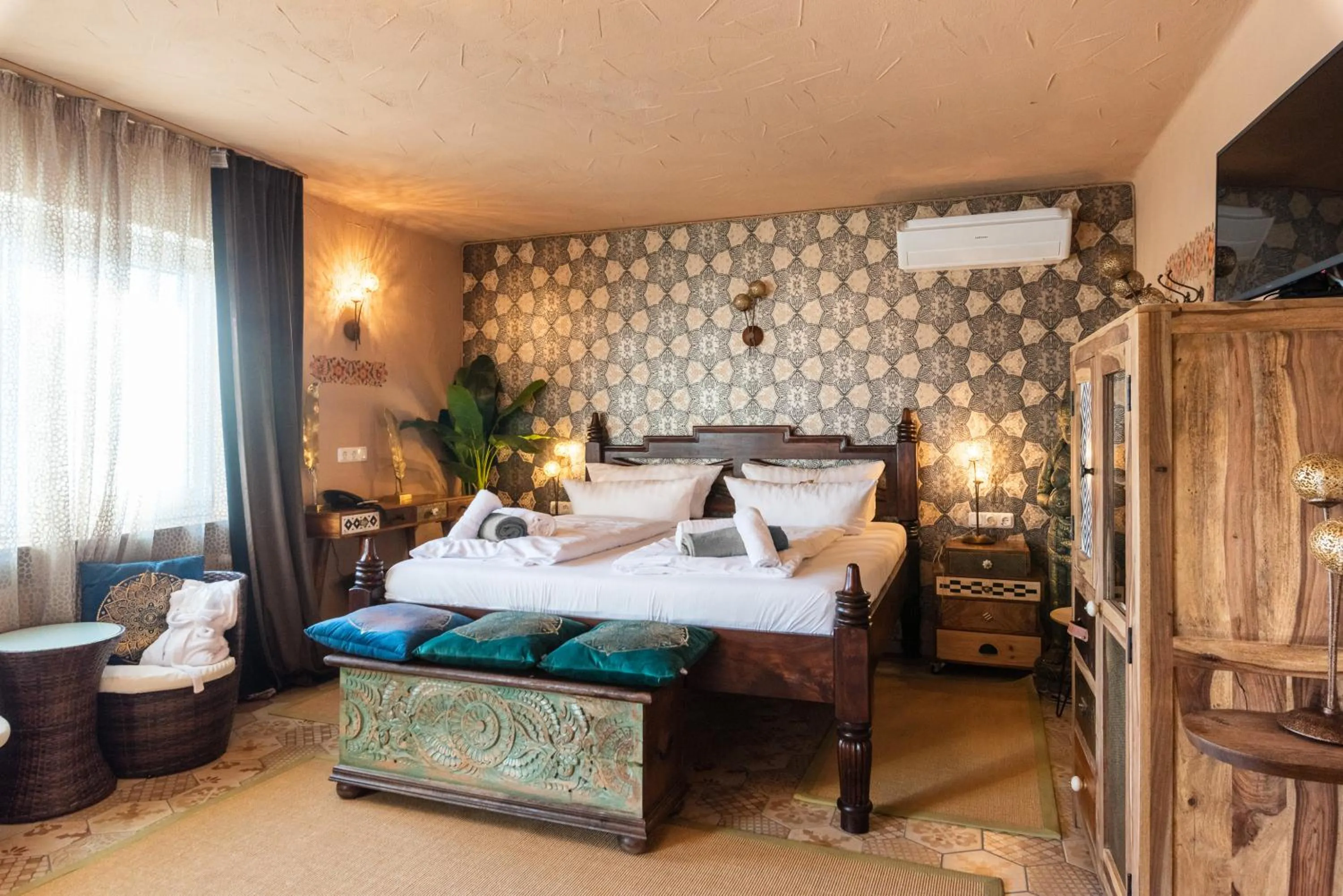 Bed in Hotel Ziegelruh