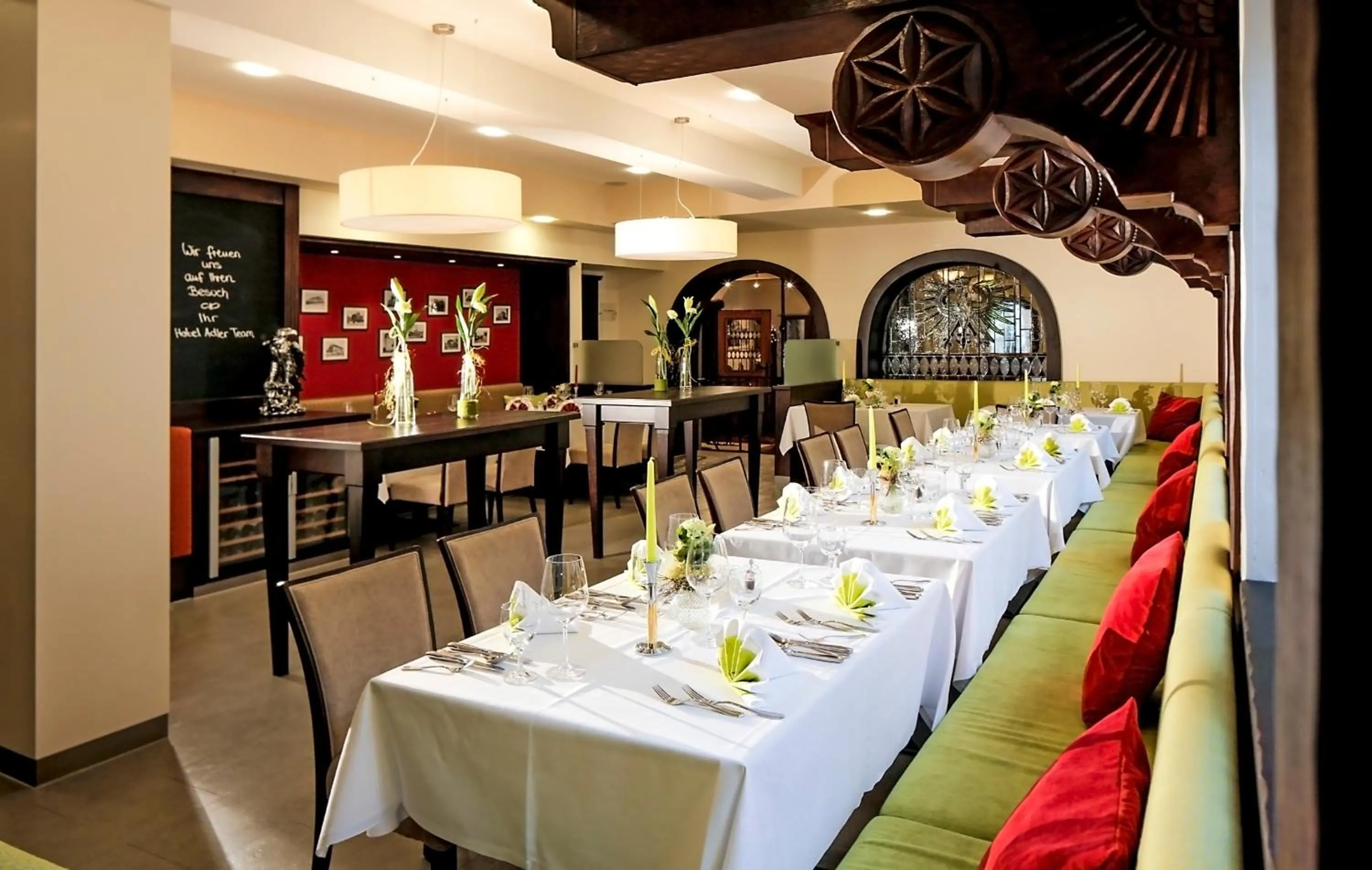 Decorative detail in Adler Hotel & Restaurant Groß-Gerau