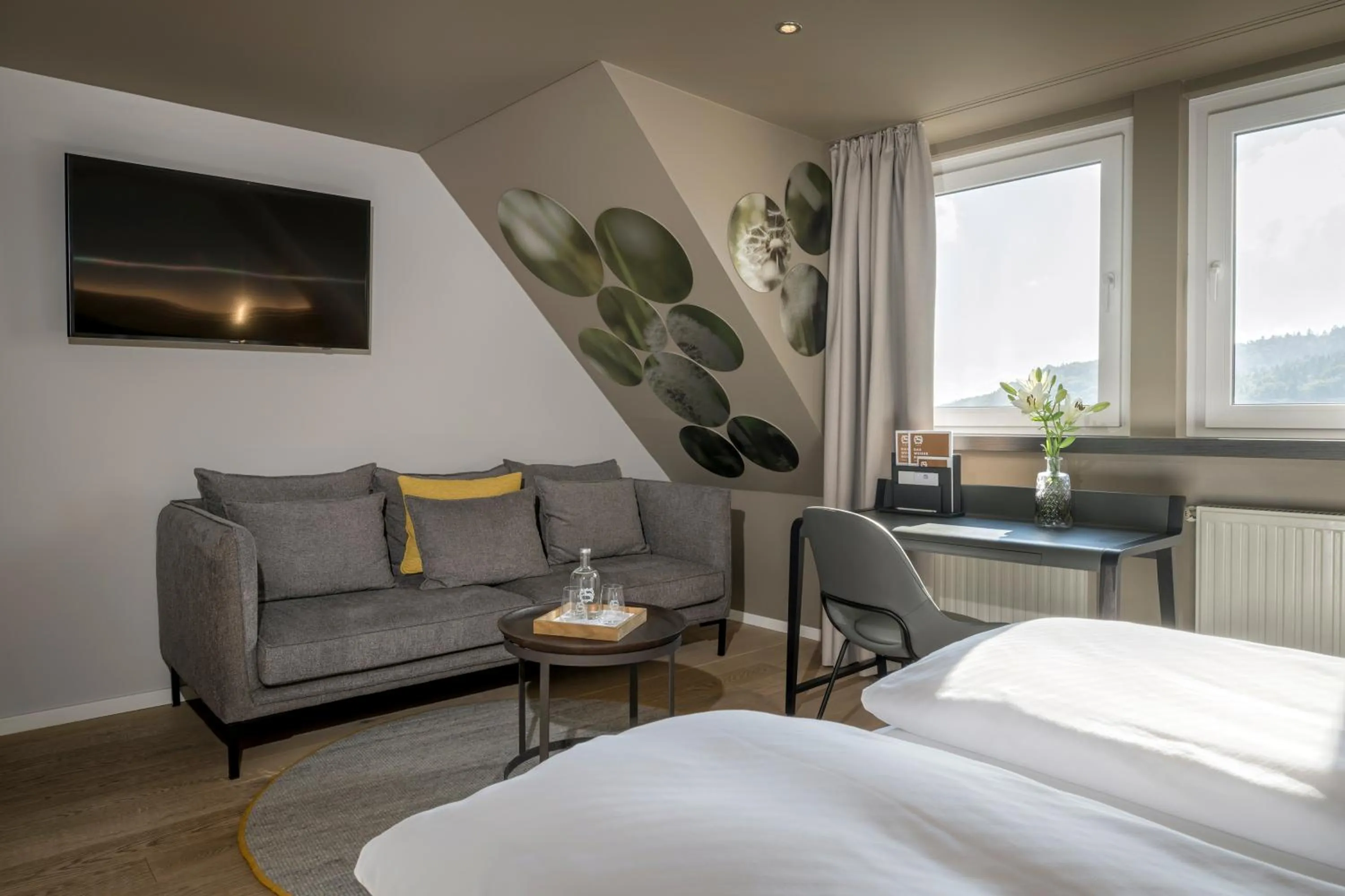 Seating area in Landhotel Weißes Roß