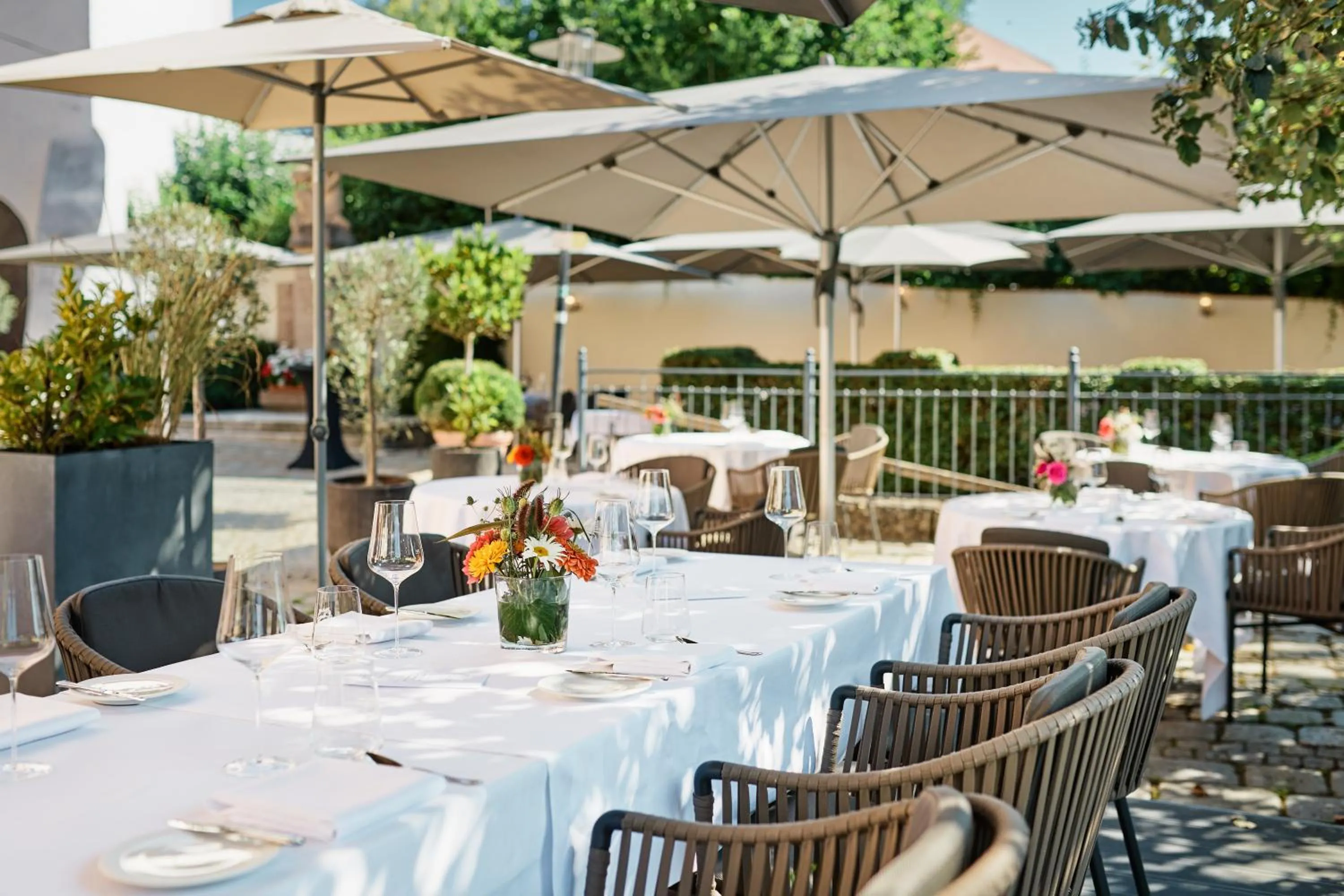 Garden in Landhotel Weißes Roß