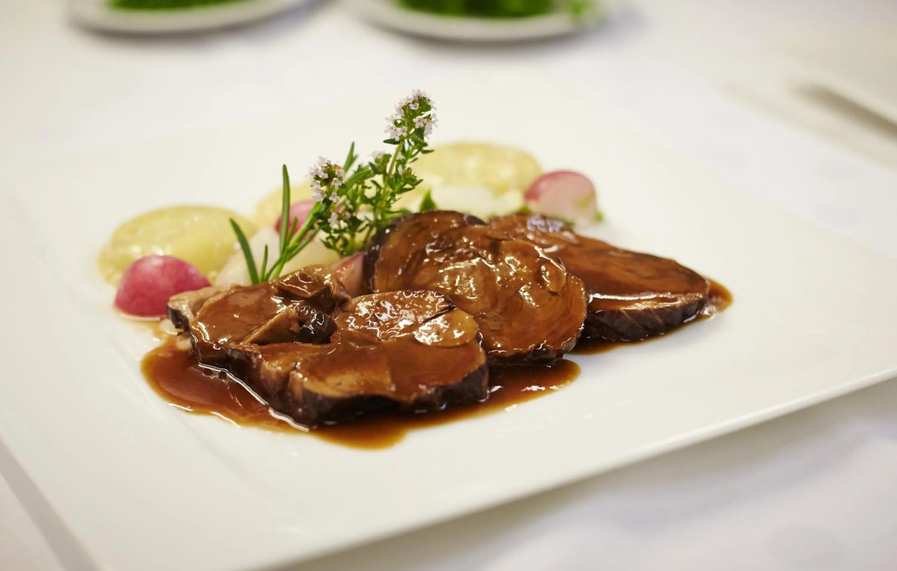 Food close-up in Landhotel Weißes Roß