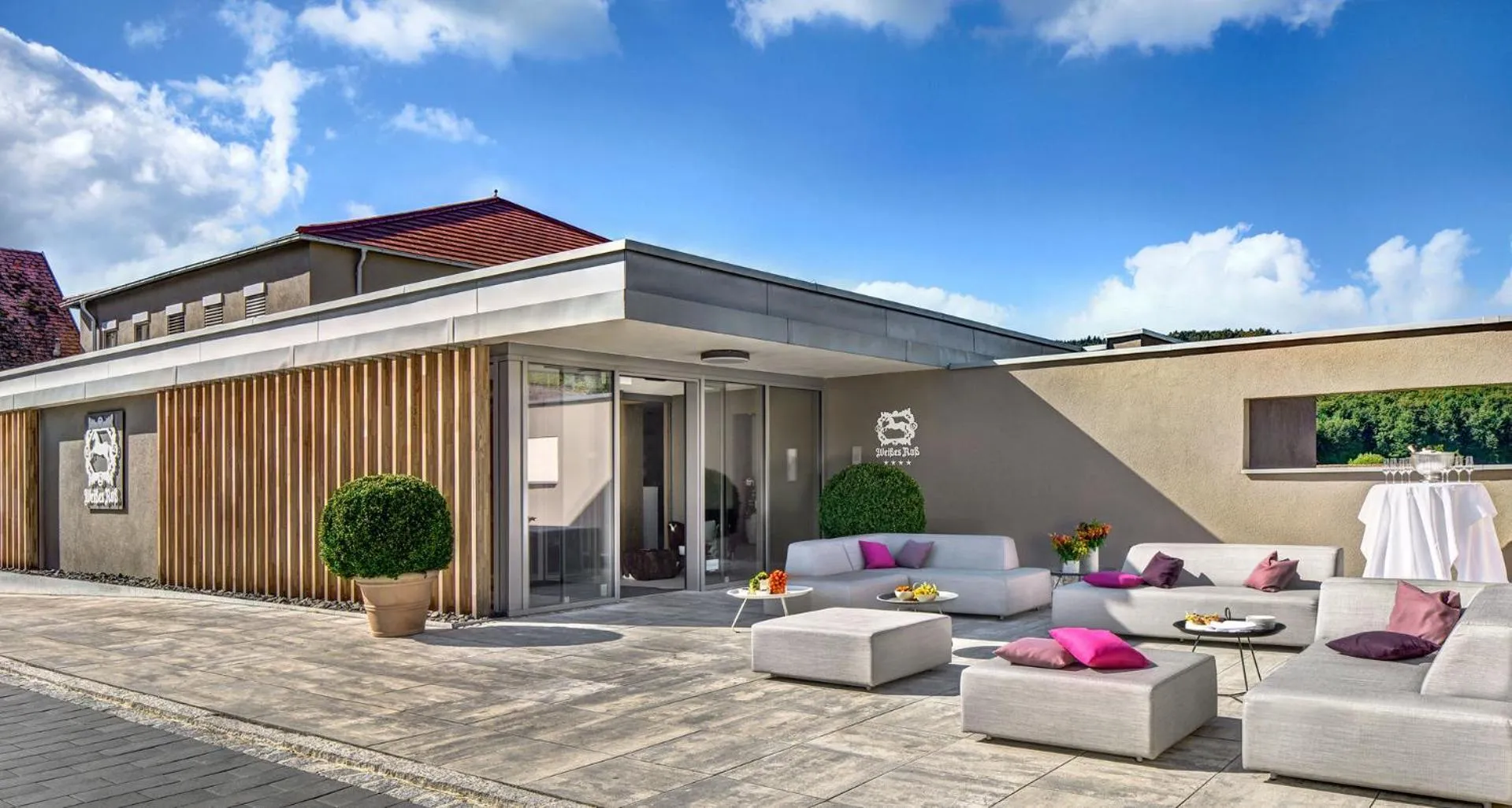 Property building in Landhotel Weißes Roß