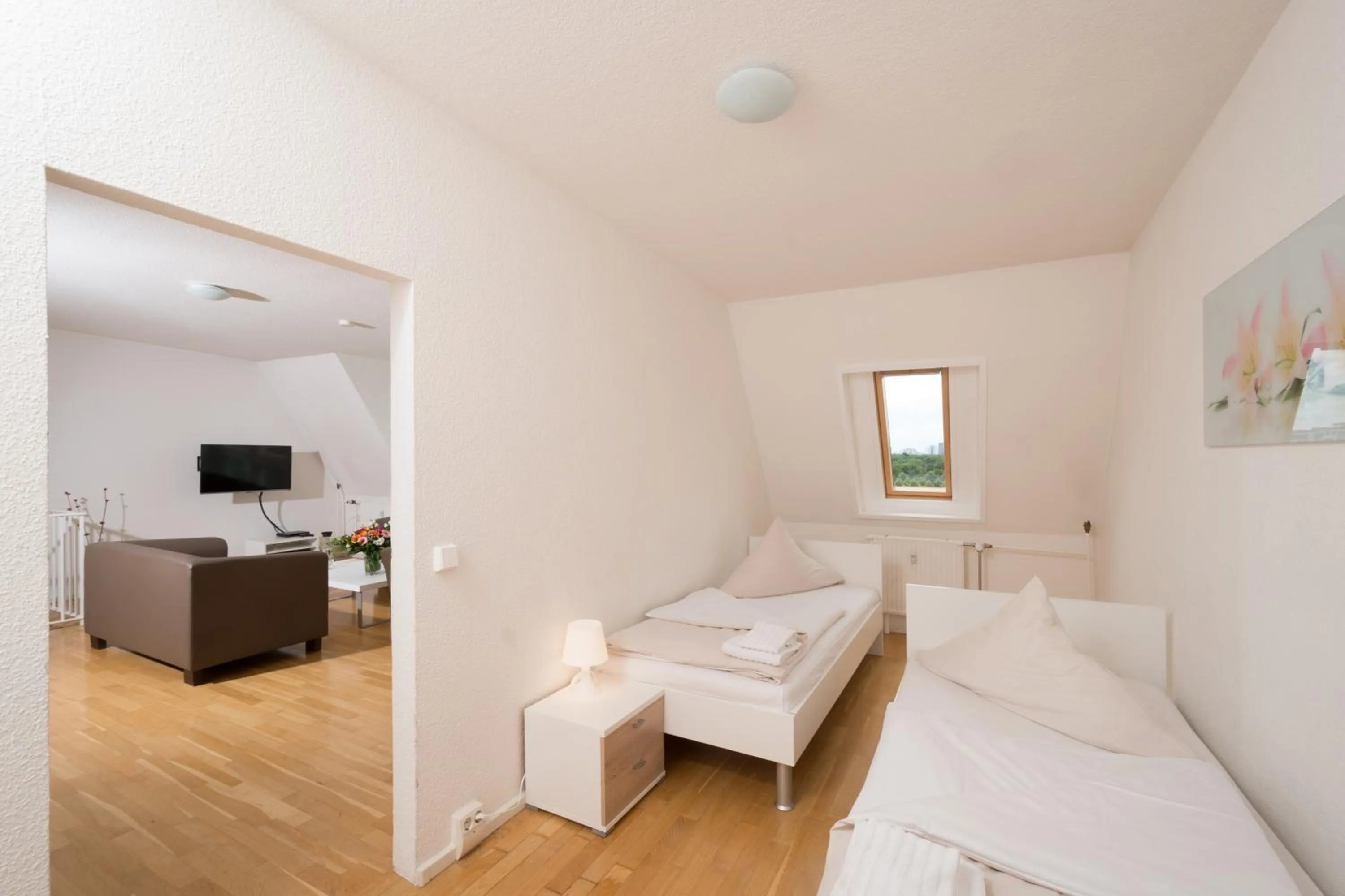 Bedroom, Bed in Apartments am Brandenburger Tor