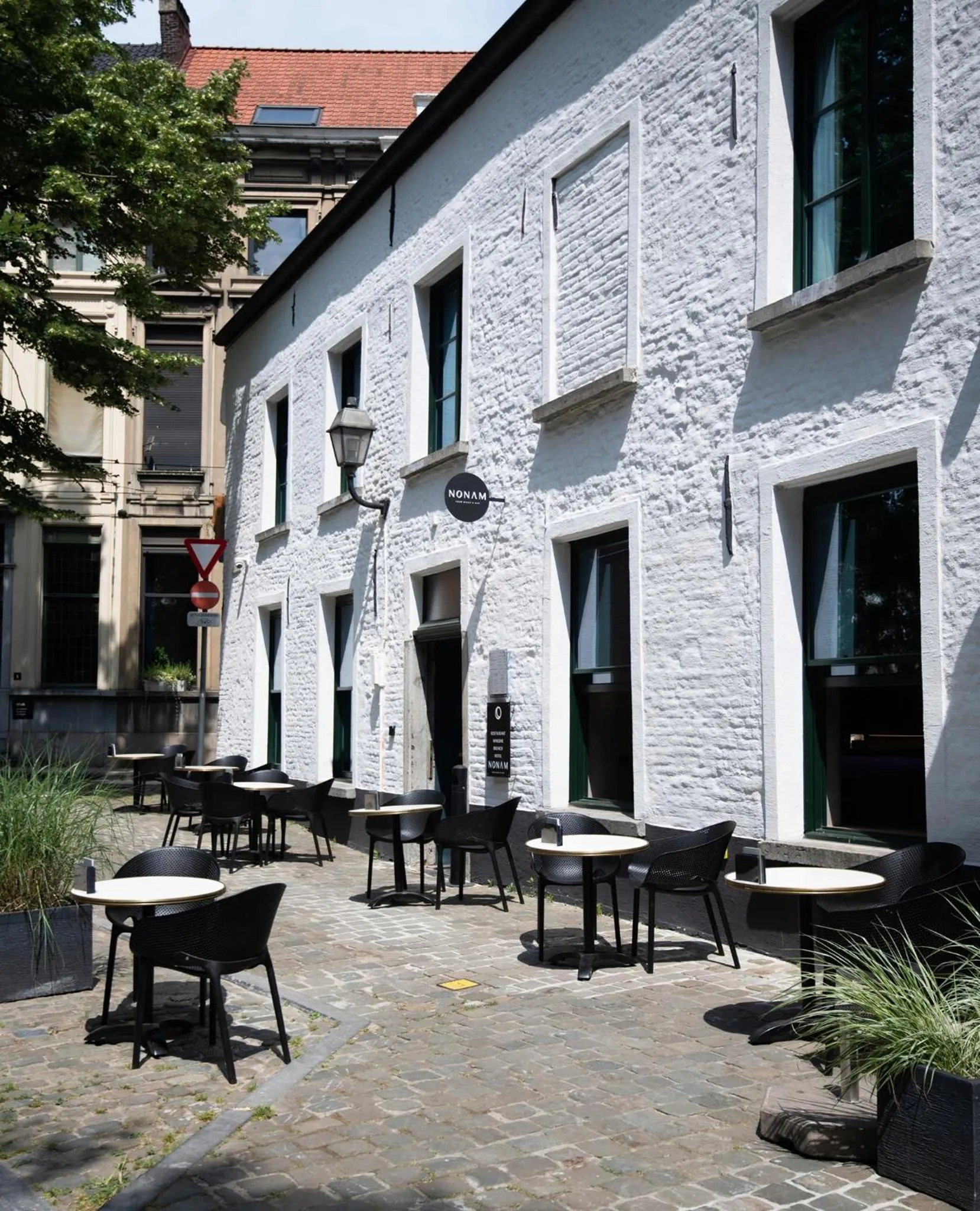 Property building in Nonam Boutique Hotel Gent