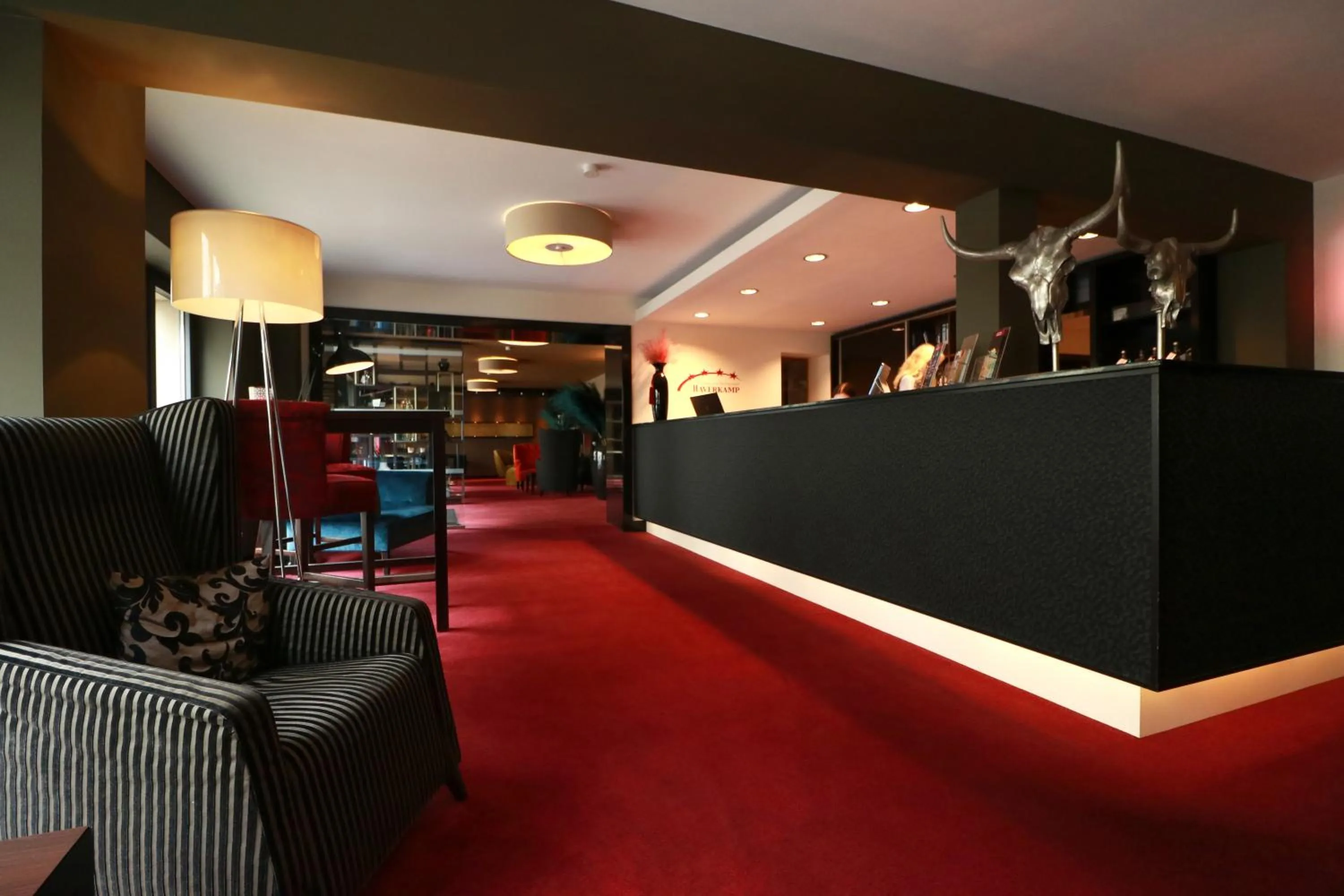 Lobby or reception in Hotel Haverkamp