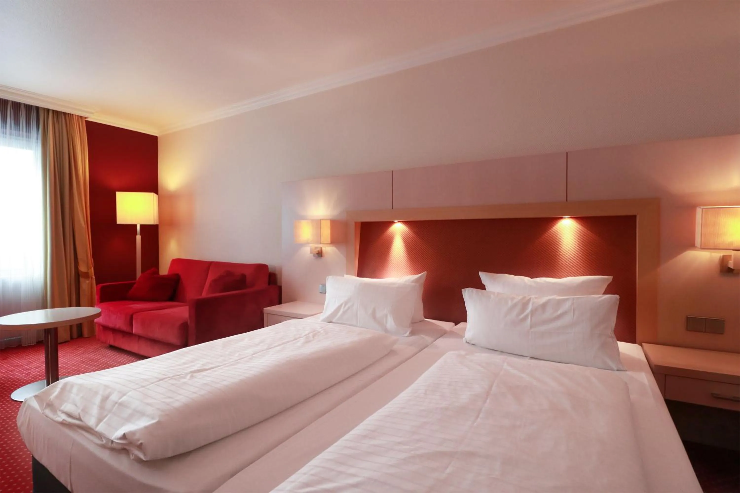 Bed in Hotel Haverkamp