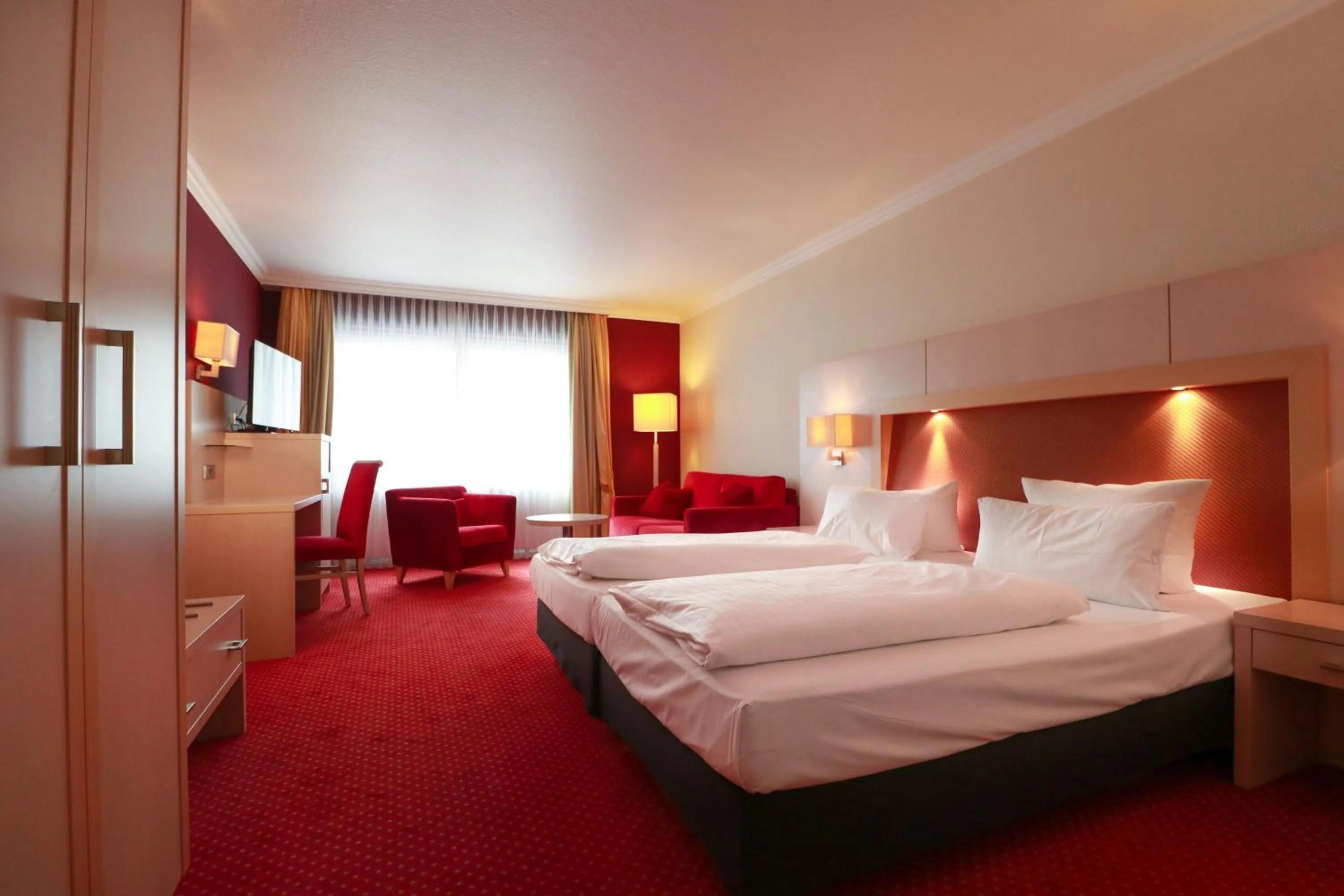 Bed in Hotel Haverkamp