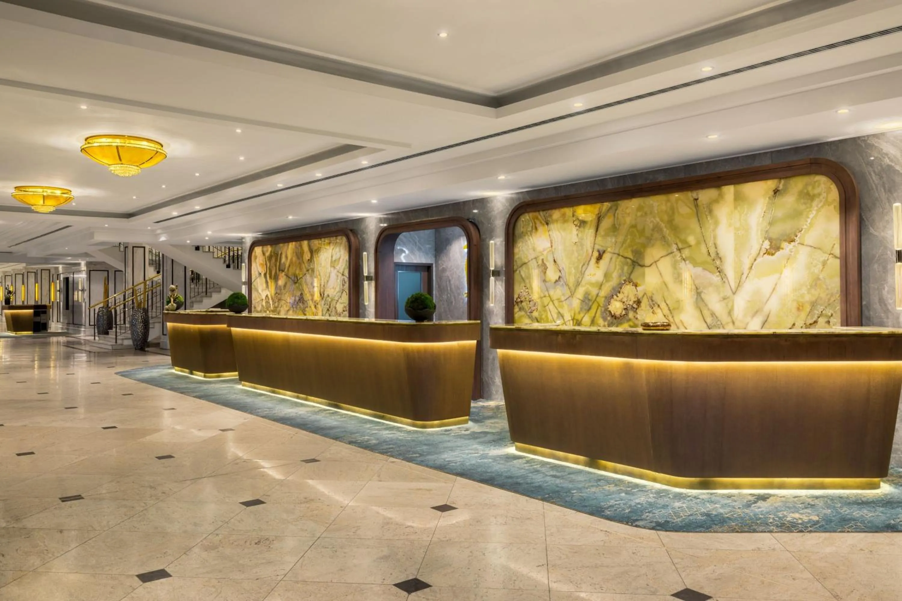 Lobby or reception in JW Marriott Hotel Berlin