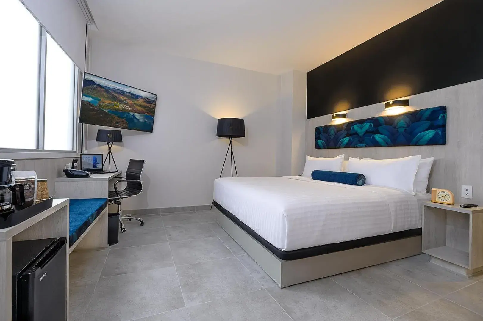 Economy Double Room with interior view in River Garden Hotel + Suites Economy Double Room with interior view in River Garden Hotel + Suites