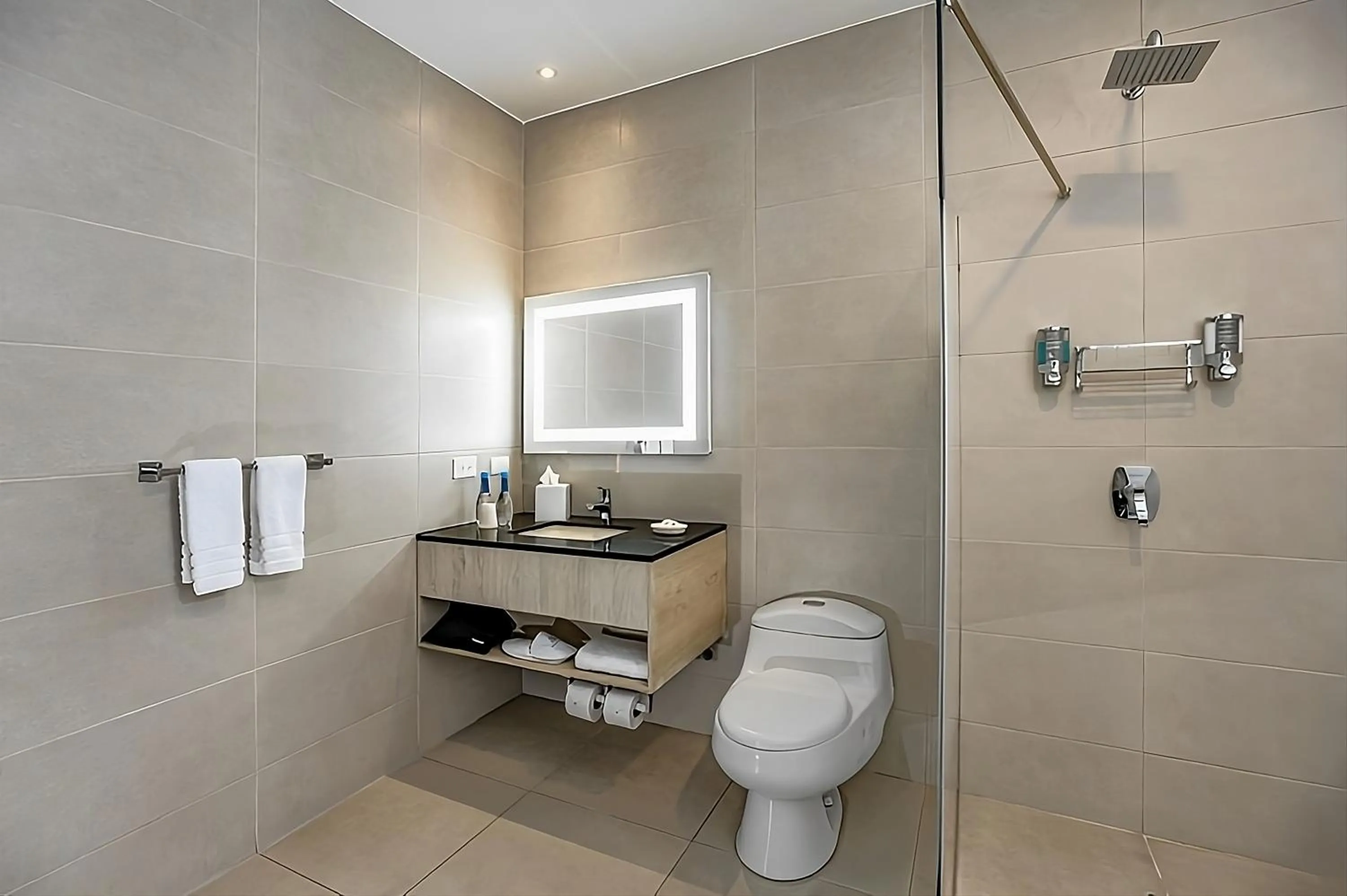 Shower in DoubleTree by Hilton Guayaquil