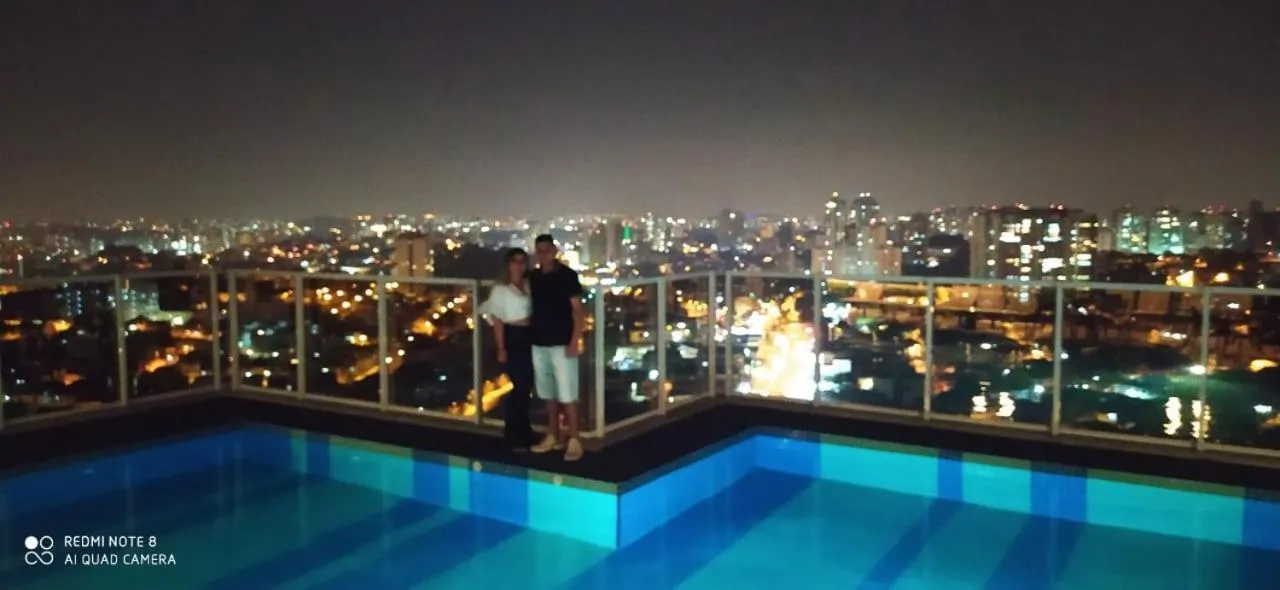 Swimming pool in Terraço Harmony Flats GRU