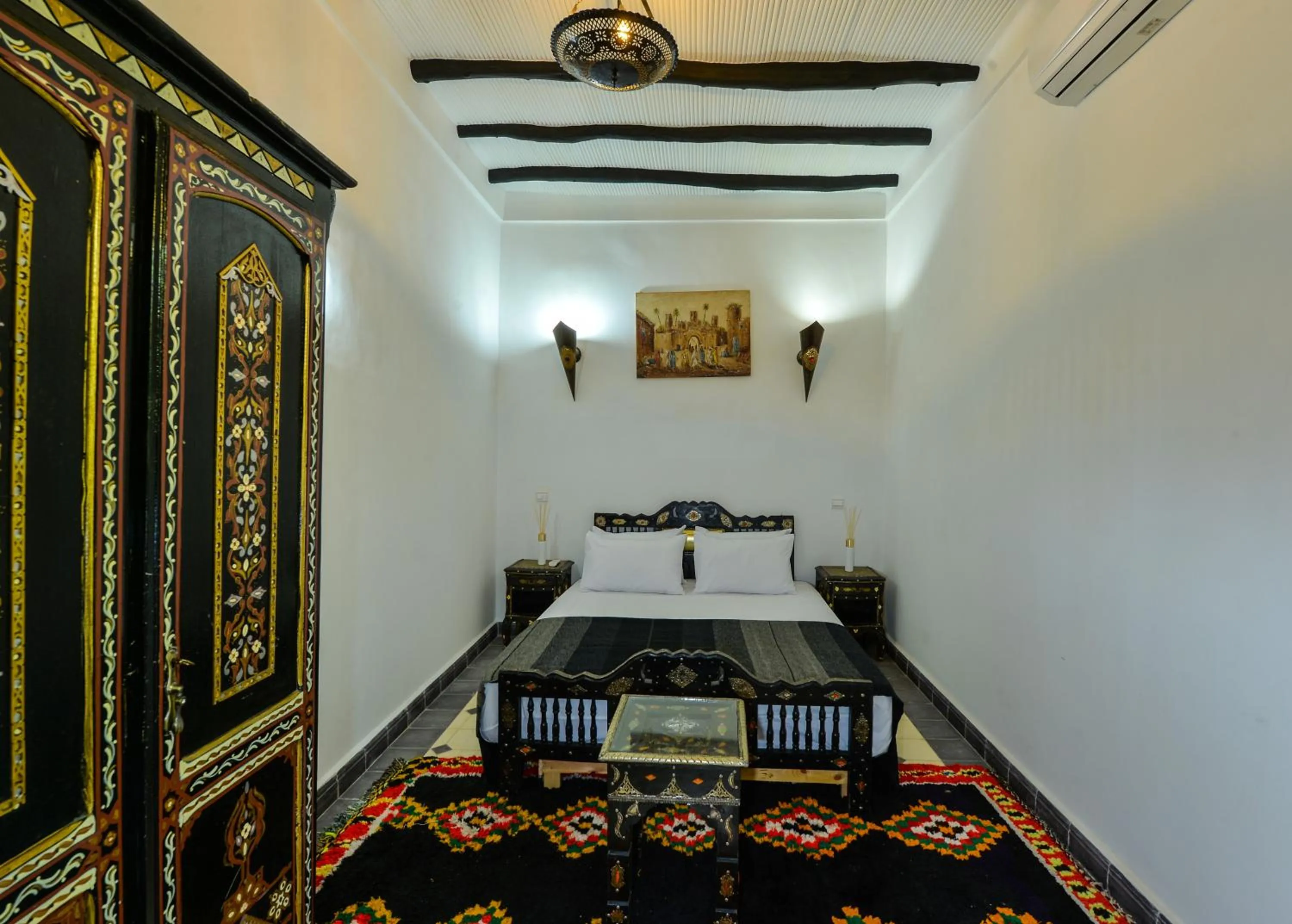 Bed in Casa De Marrakech Riad Guest House