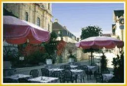 Patio in Hotel Krone