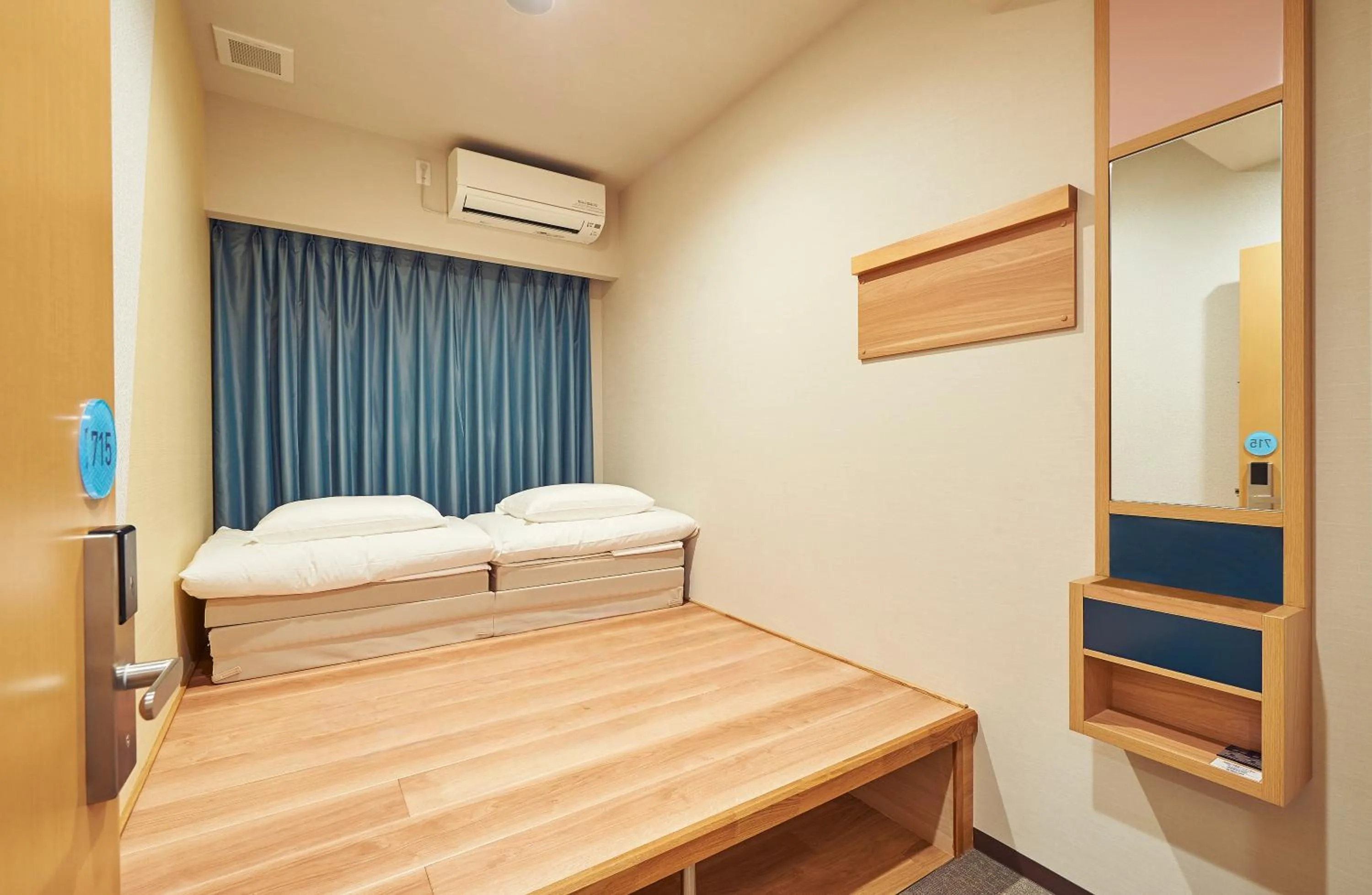 Photo of the whole room, Bed in THE POCKET HOTEL Kyoto Karasuma Gojo