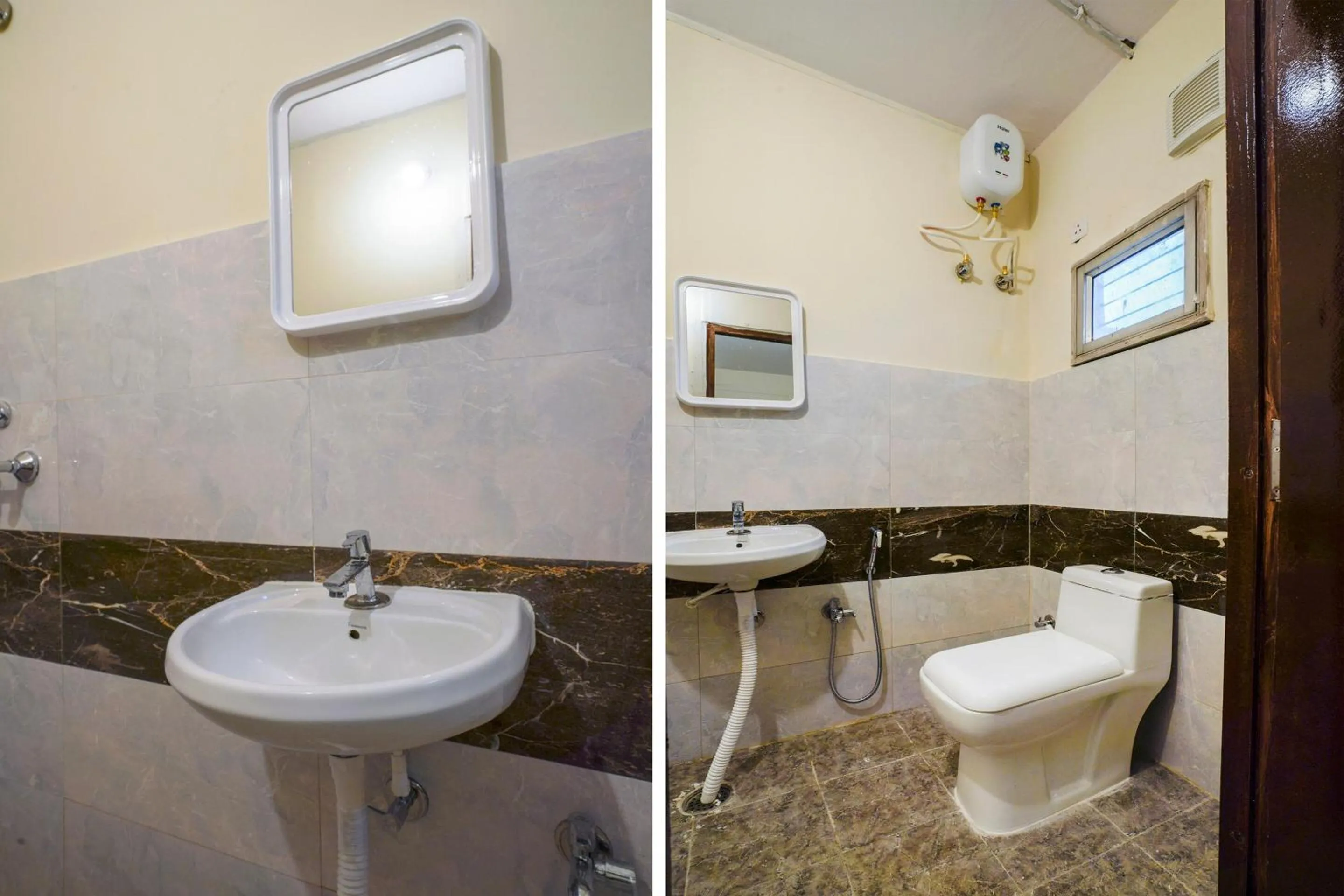 Bathroom in Hotel O Alpine glow Zenith