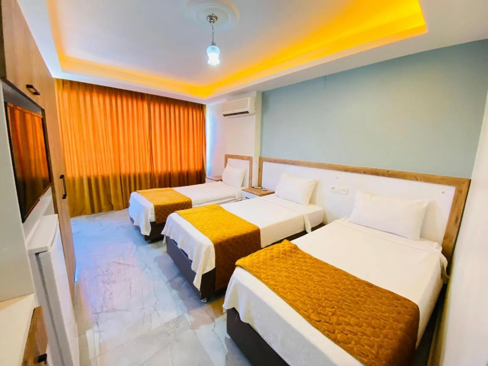 Bed in GARDEN ASMİN OTEl&SPA