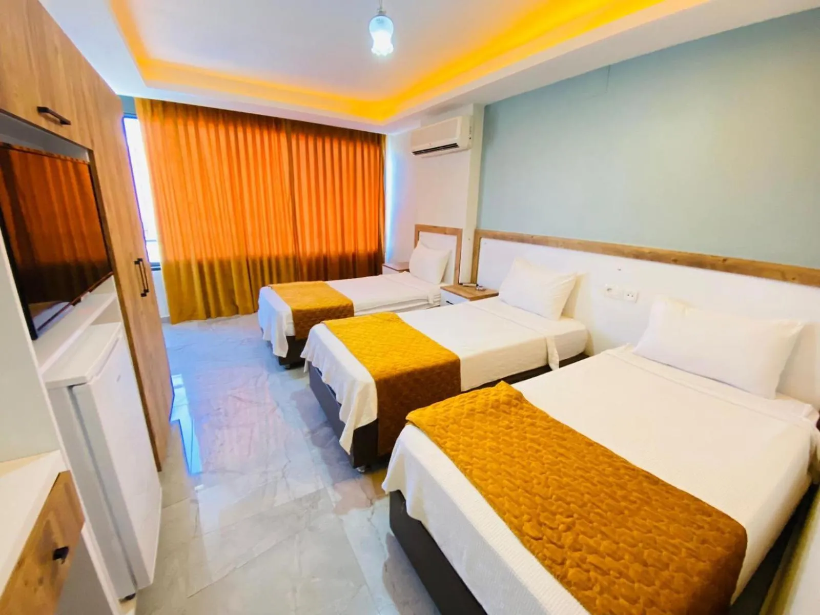 Bed in GARDEN ASMİN OTEl&SPA