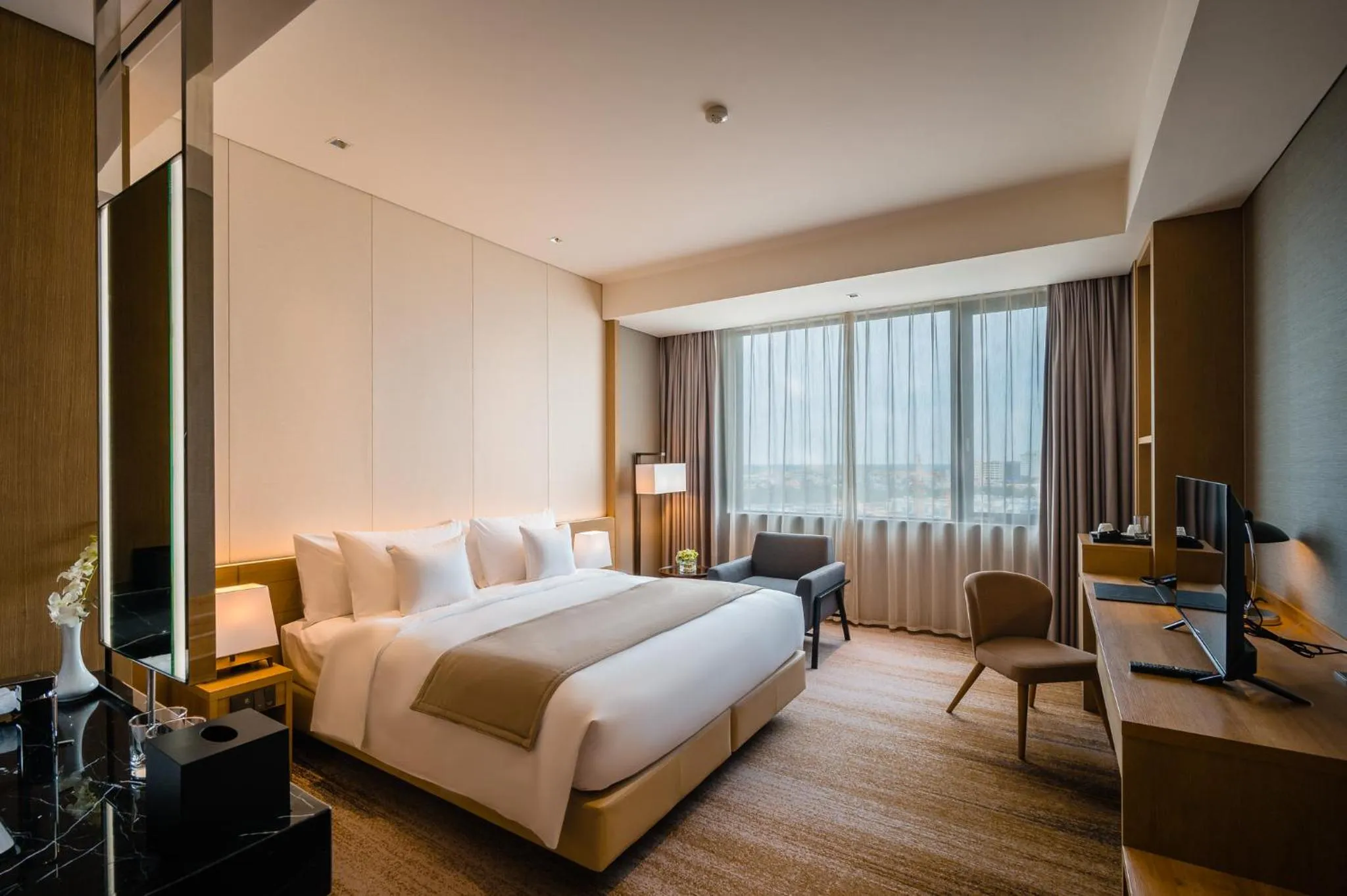 Bedroom, Bed in Hotel Nikko Hai Phong