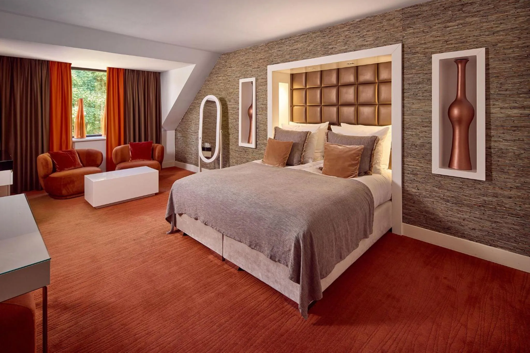 Bed in Hotel Moers van der Valk