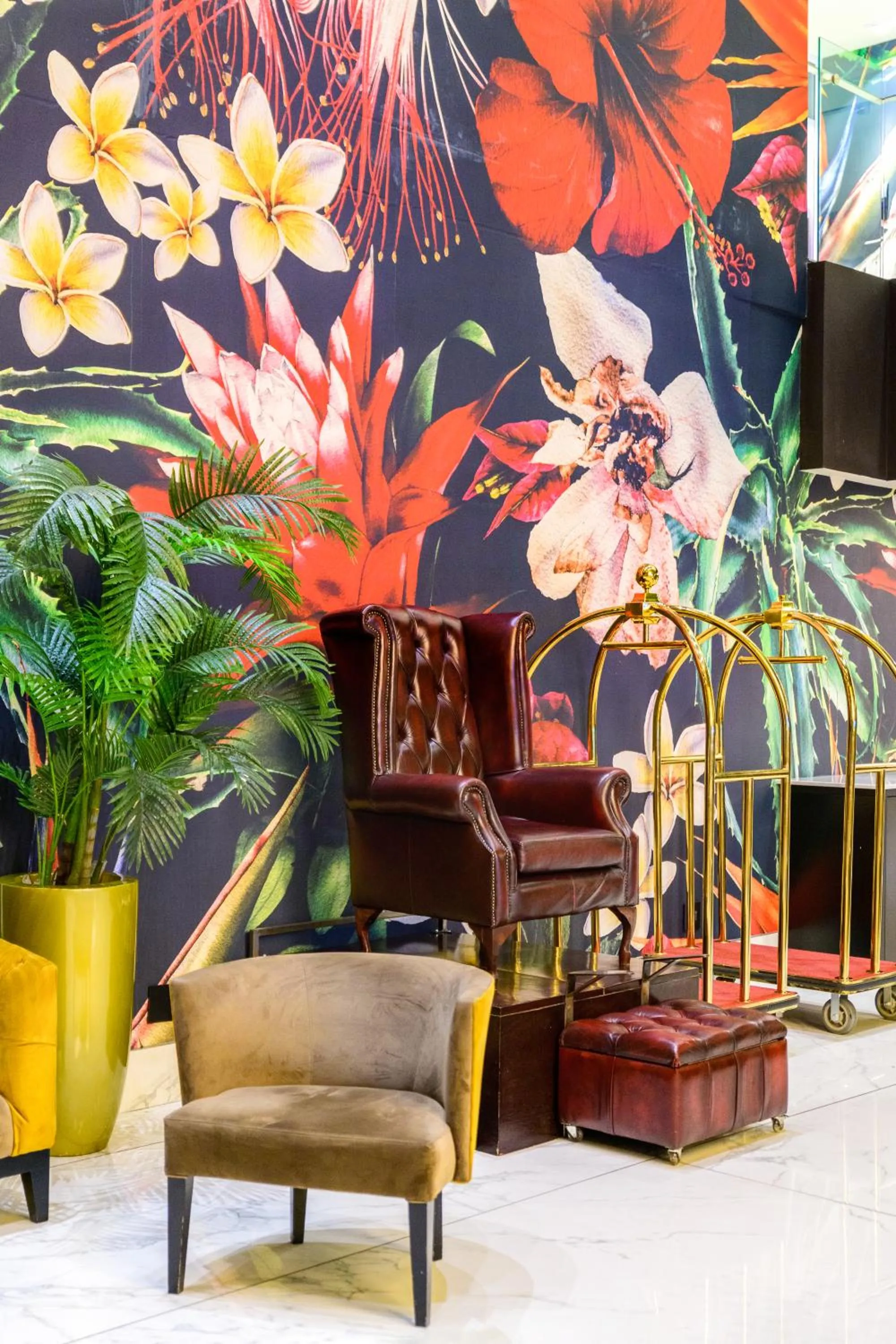 Lobby or reception in Hotel Sky Sandton