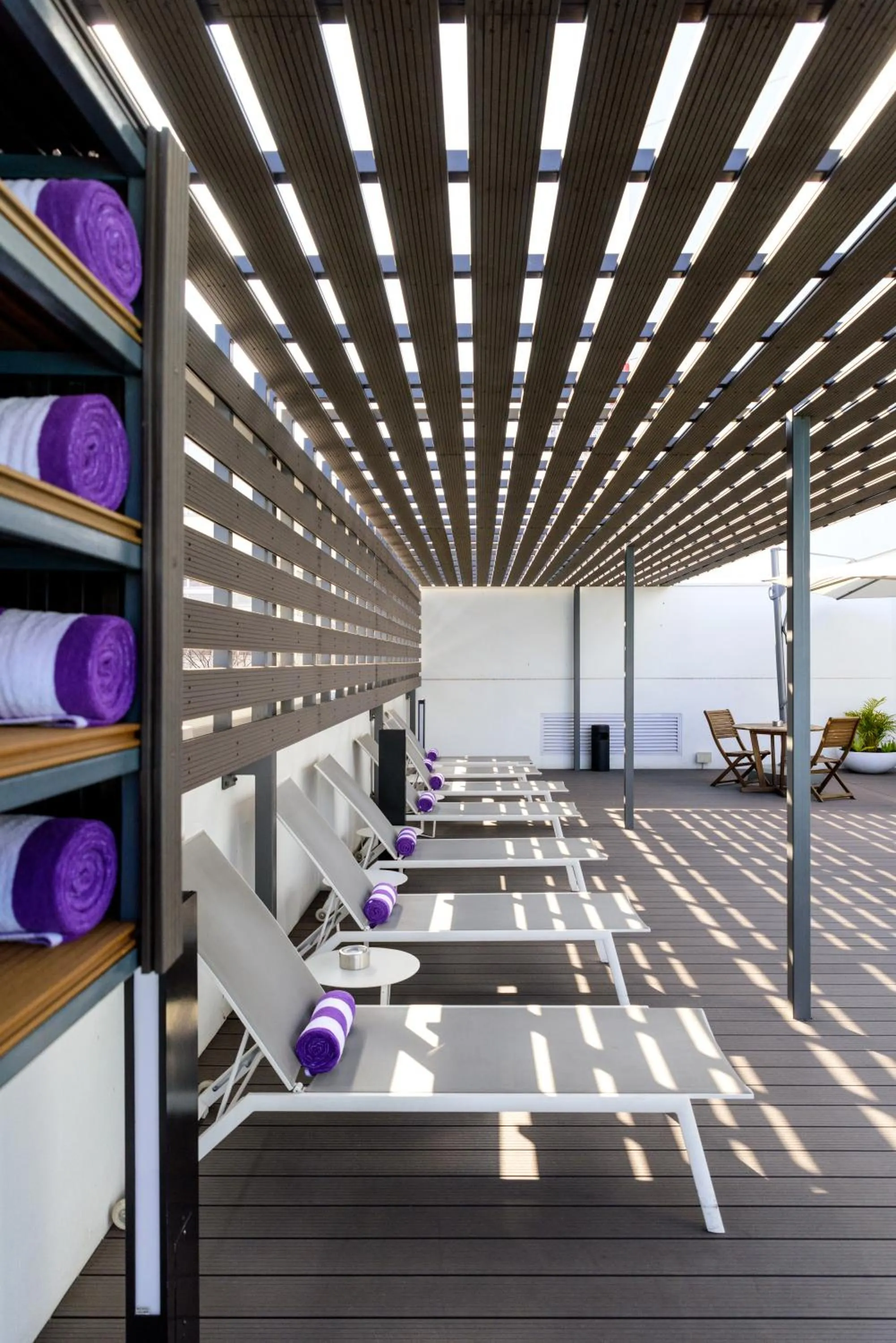 sunbed in Hotel Sky Sandton