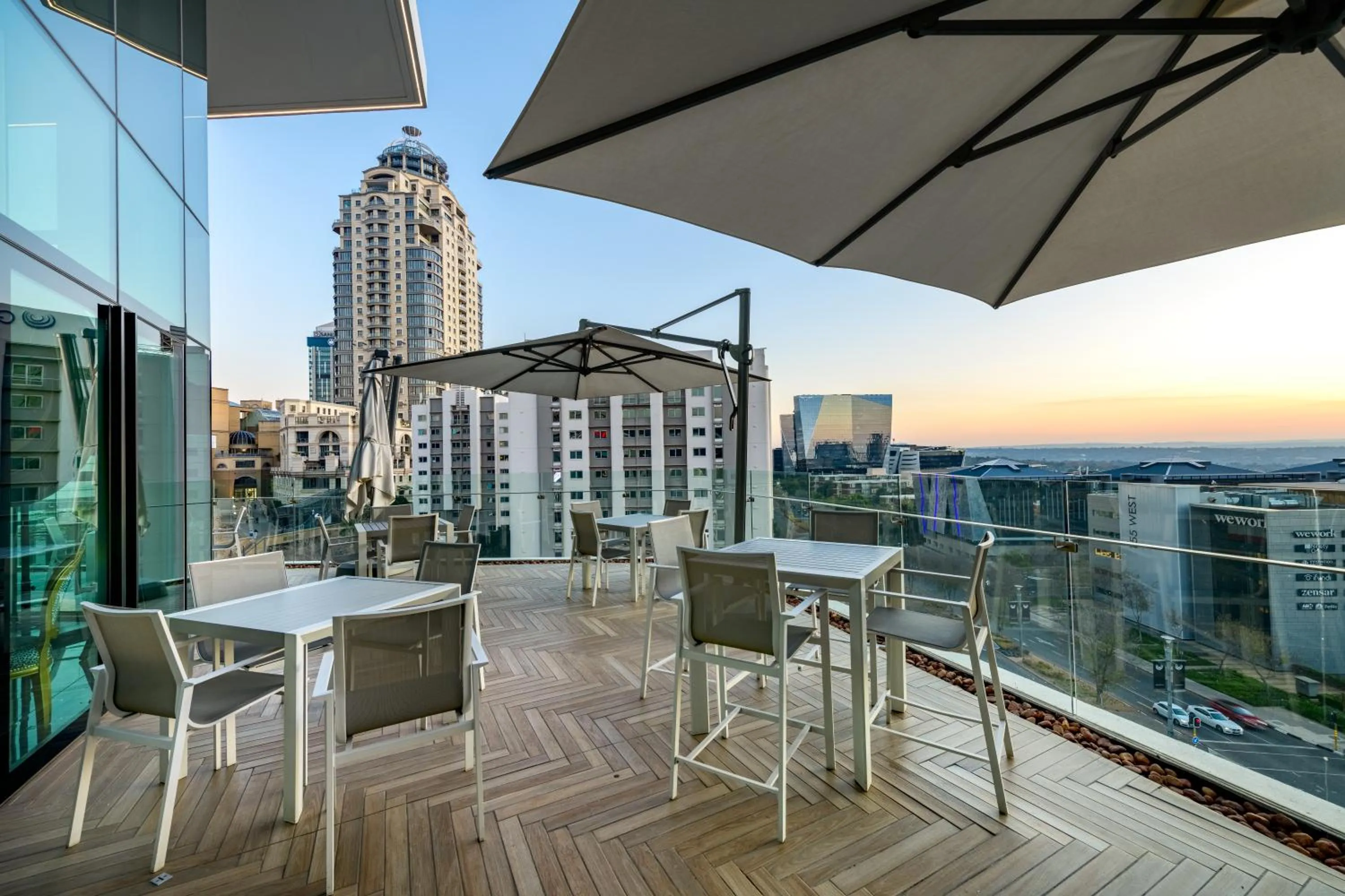 View (from property/room) in Hotel Sky Sandton