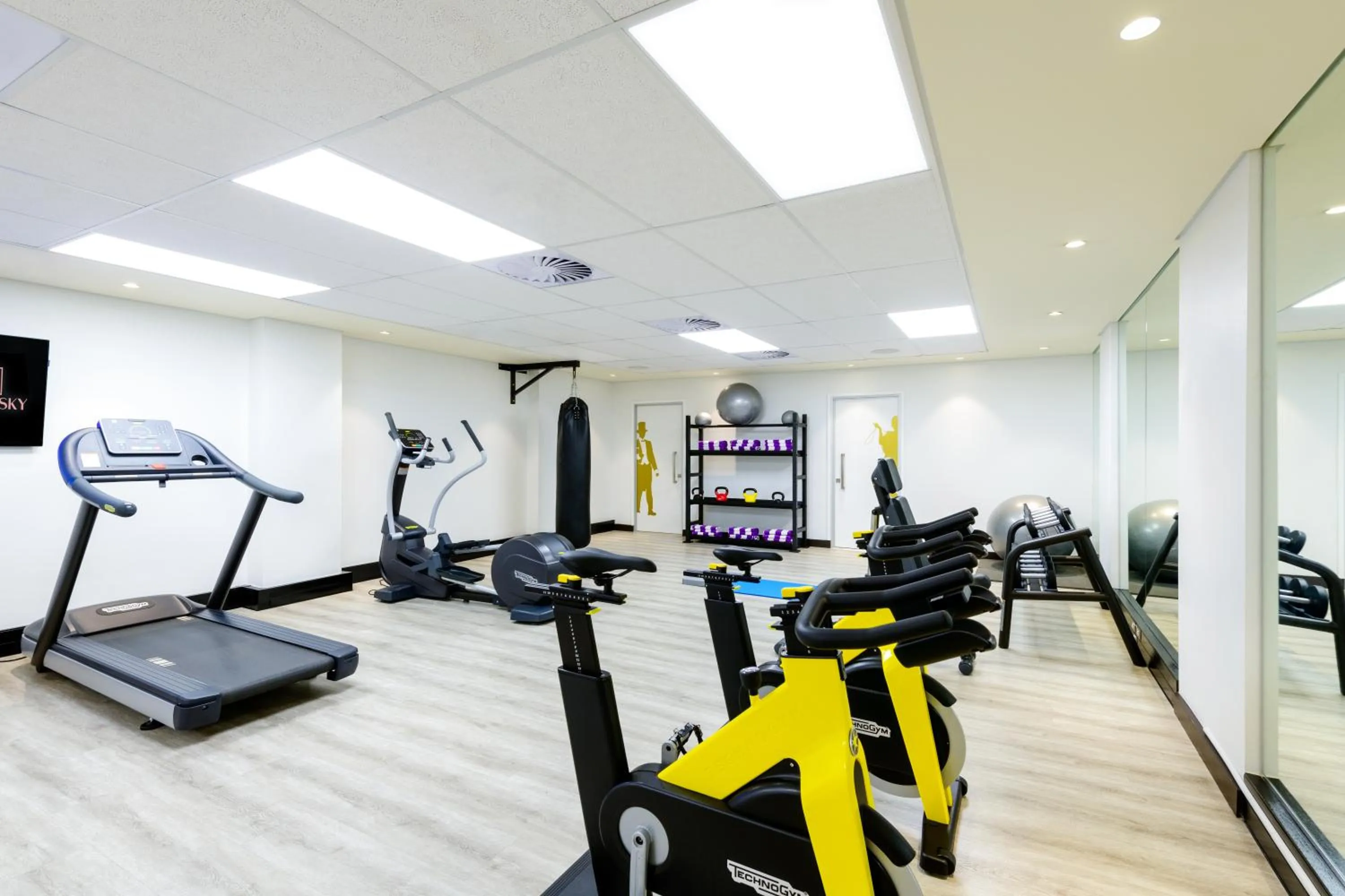 Fitness centre/facilities in Hotel Sky Sandton