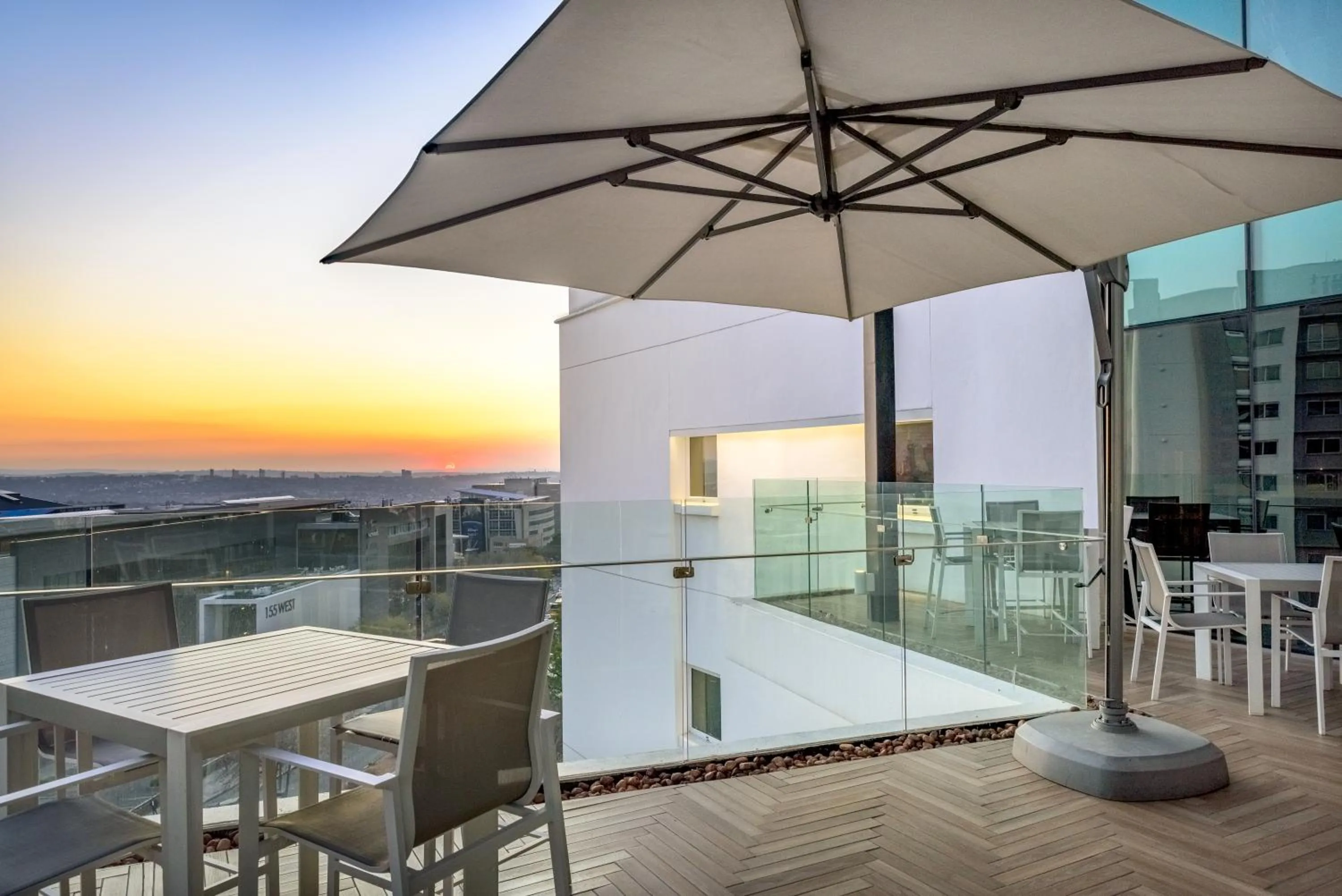 View (from property/room) in Hotel Sky Sandton