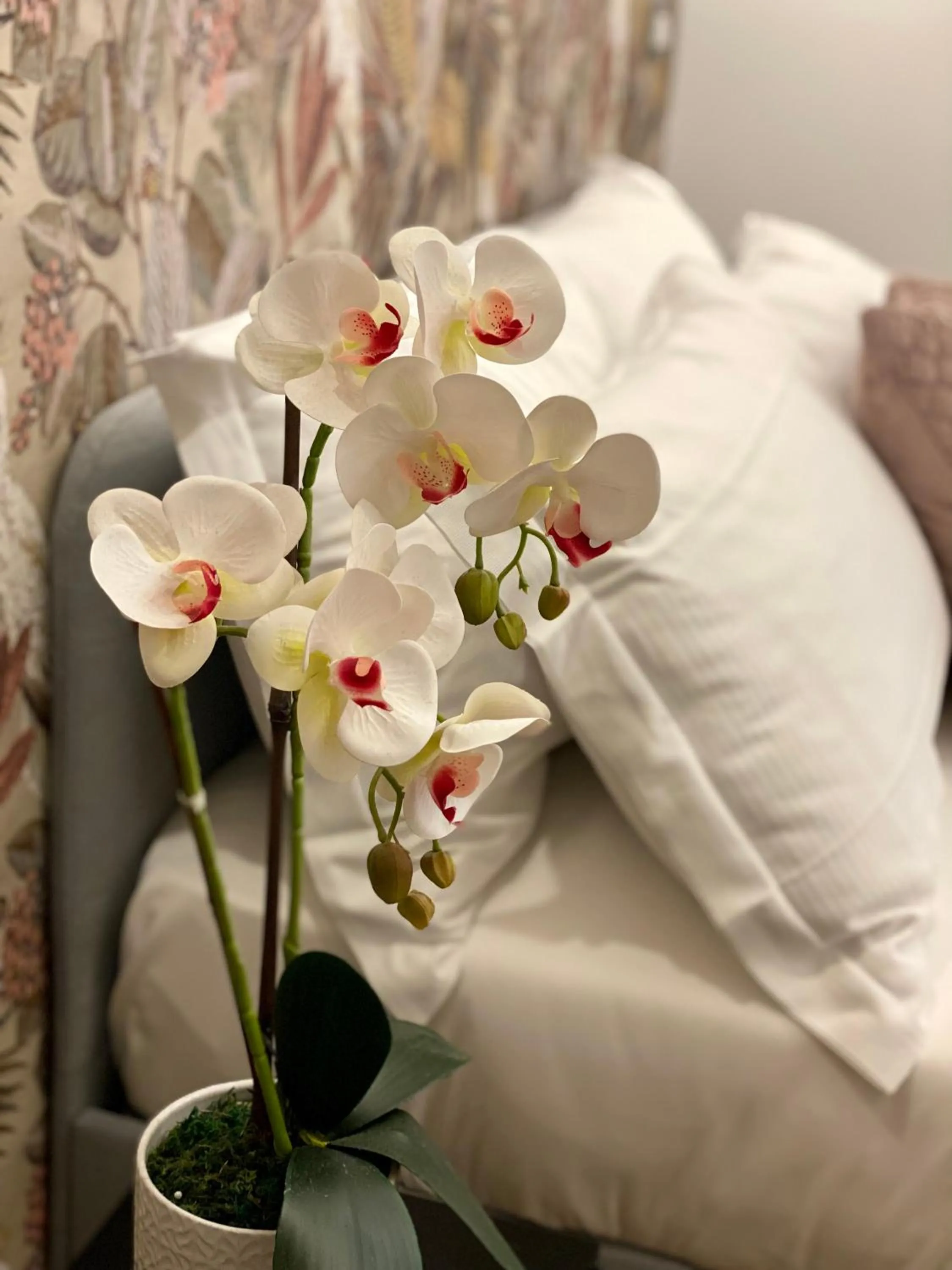 Decorative detail, Bed in The Venue Sistina