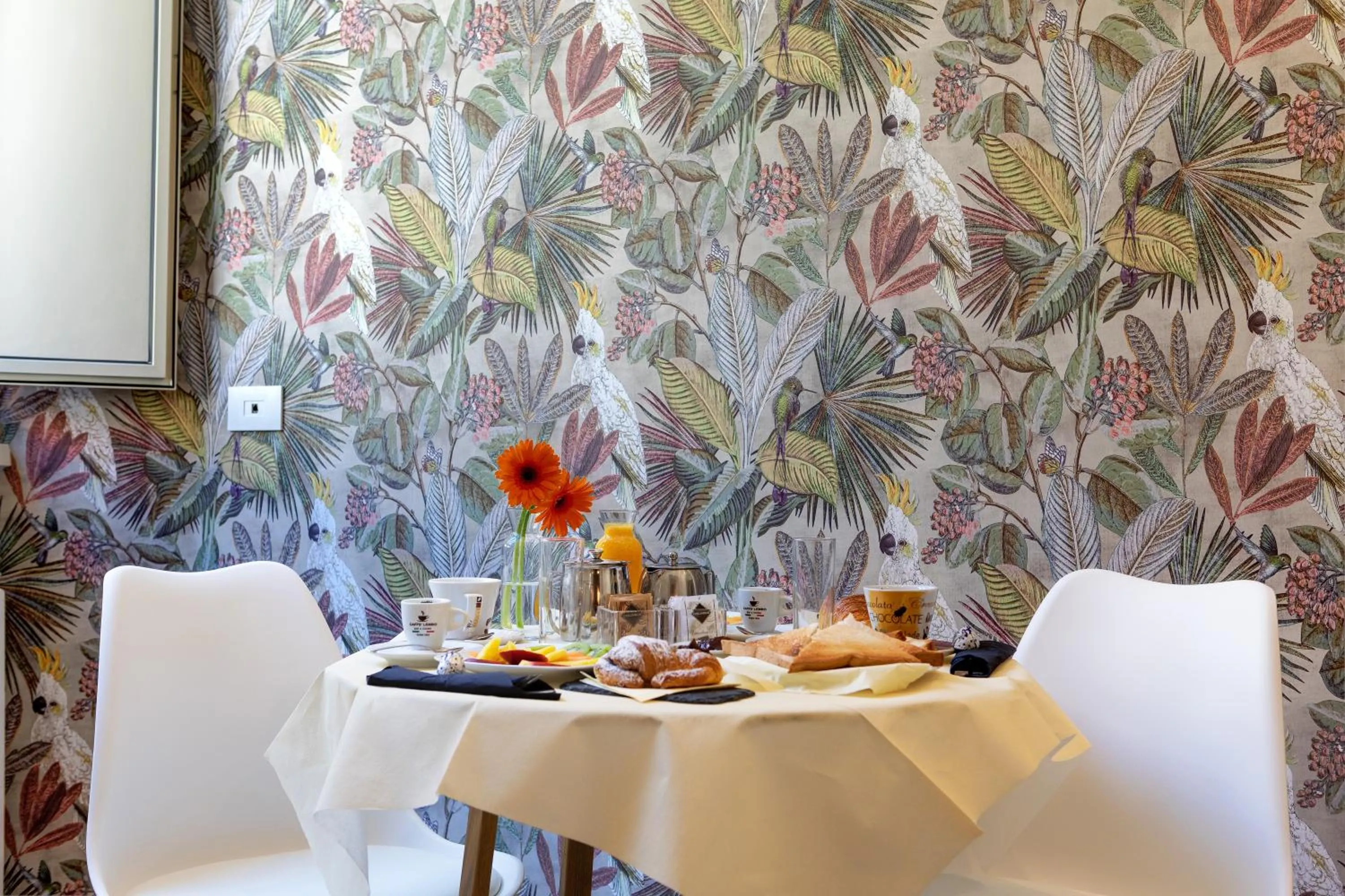 Food and drinks in The Venue Sistina