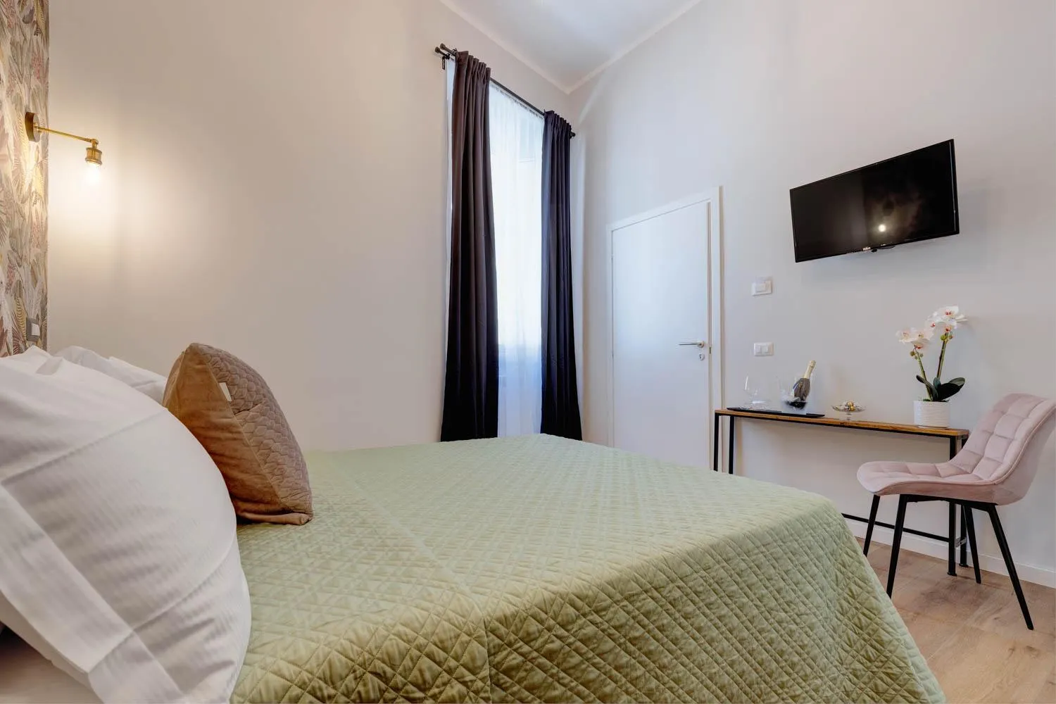 Bedroom, Bed in The Venue Sistina