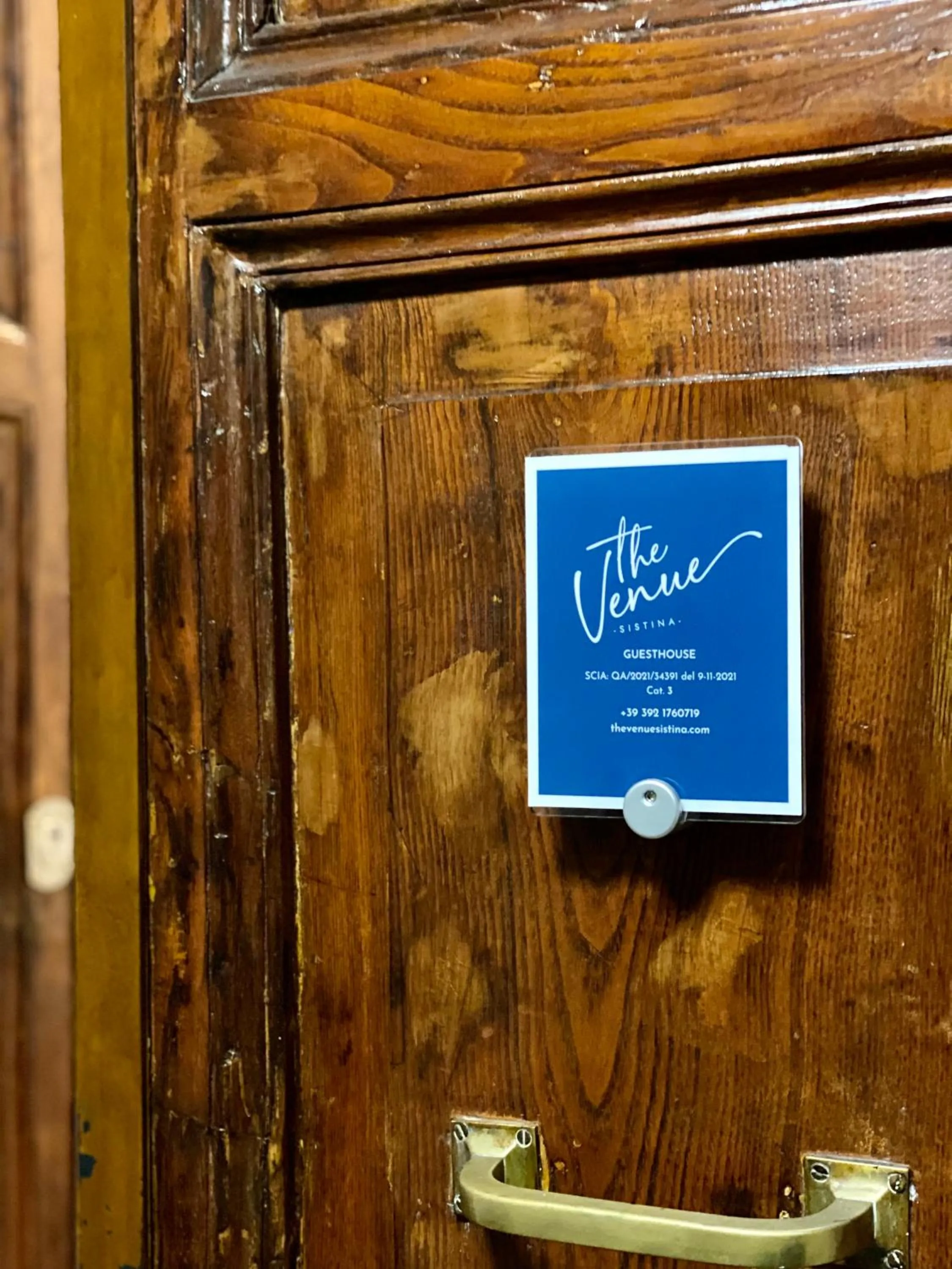 Facade/entrance in The Venue Sistina