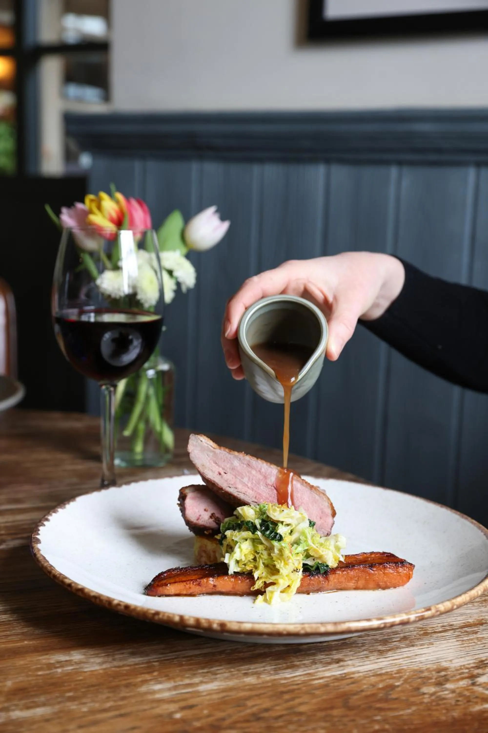 Food and drinks in The Swan at Forest Row