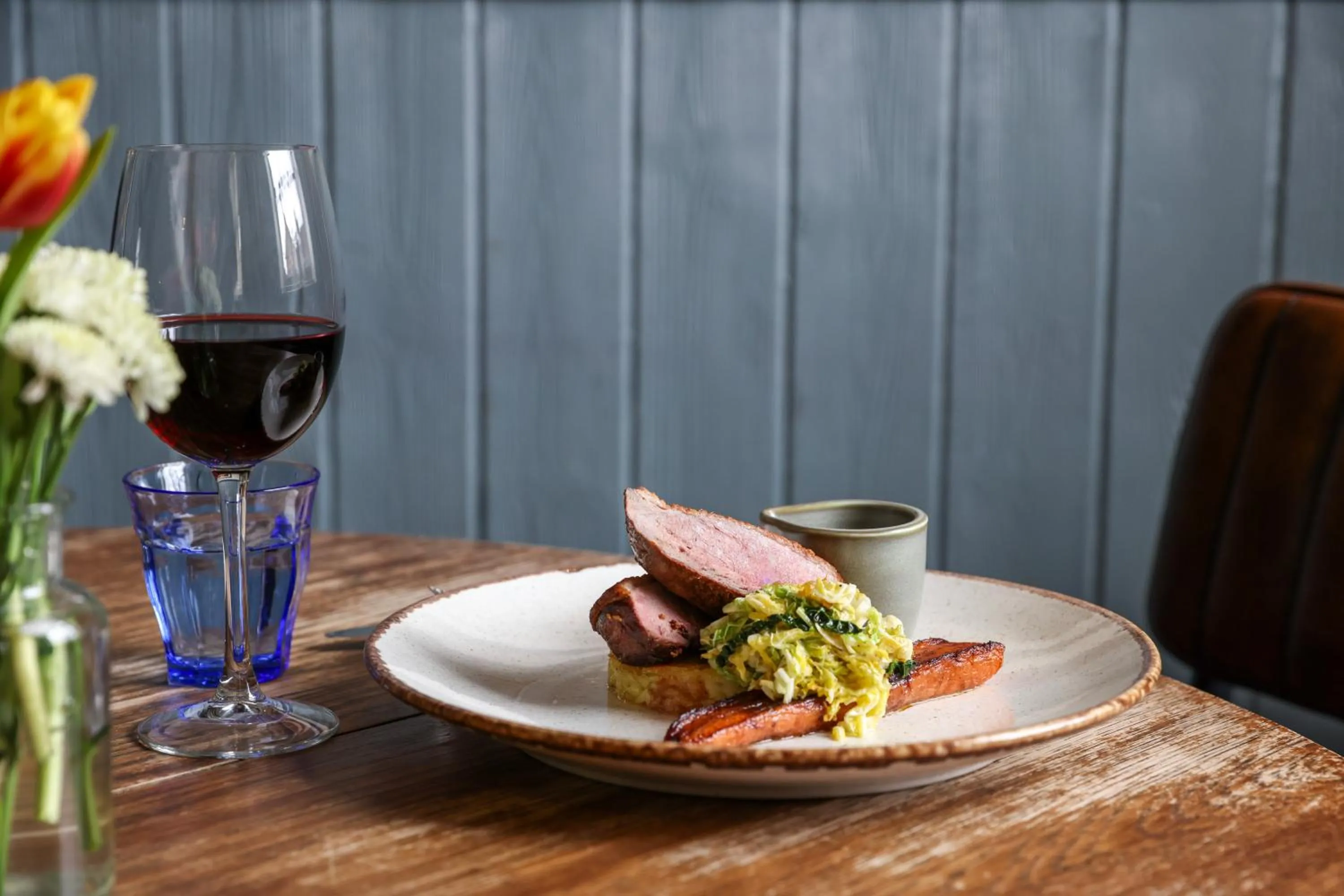 Food and drinks in The Swan at Forest Row