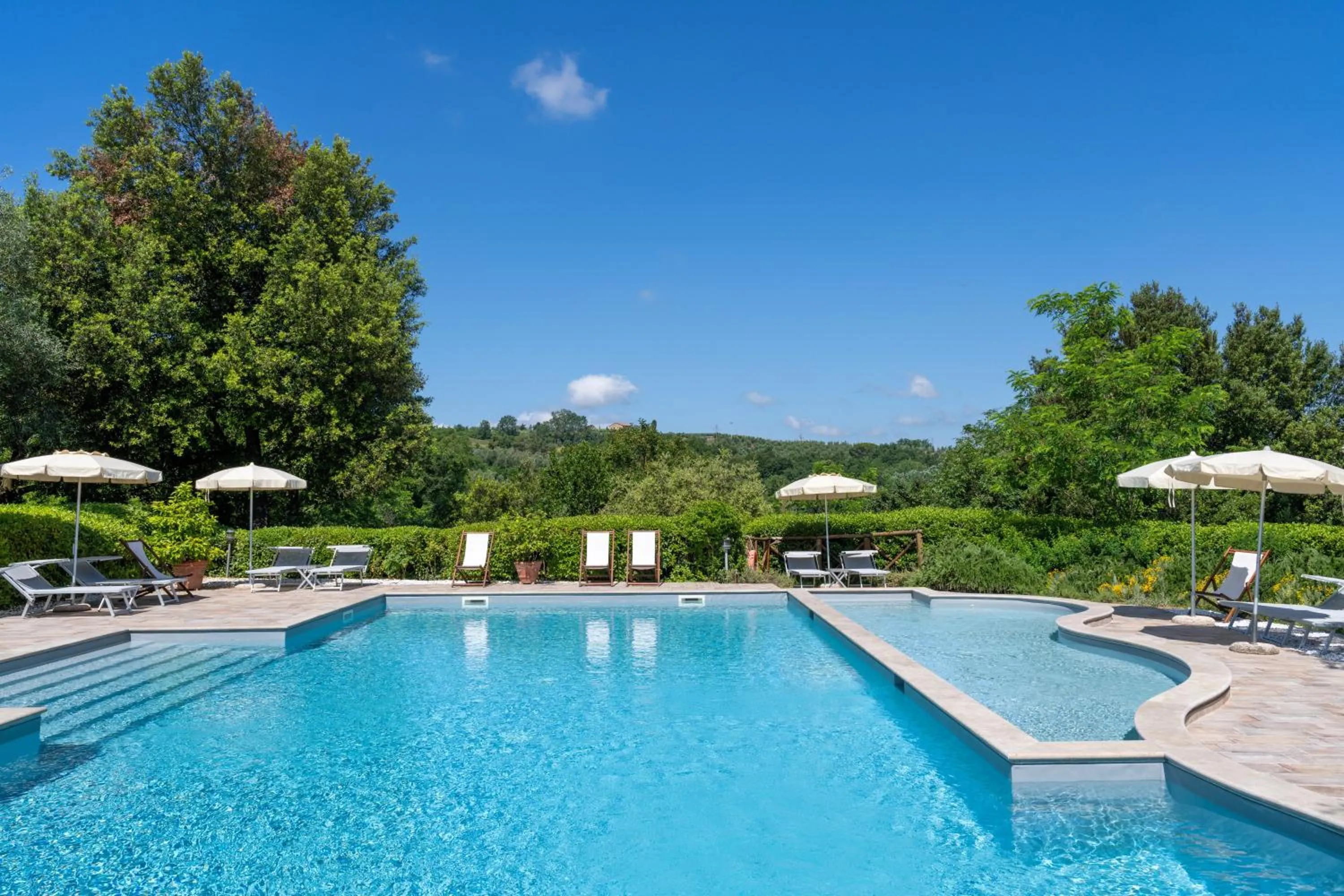 Pool view in GHIZZOLO Residence - Refurbished Pool 2025
