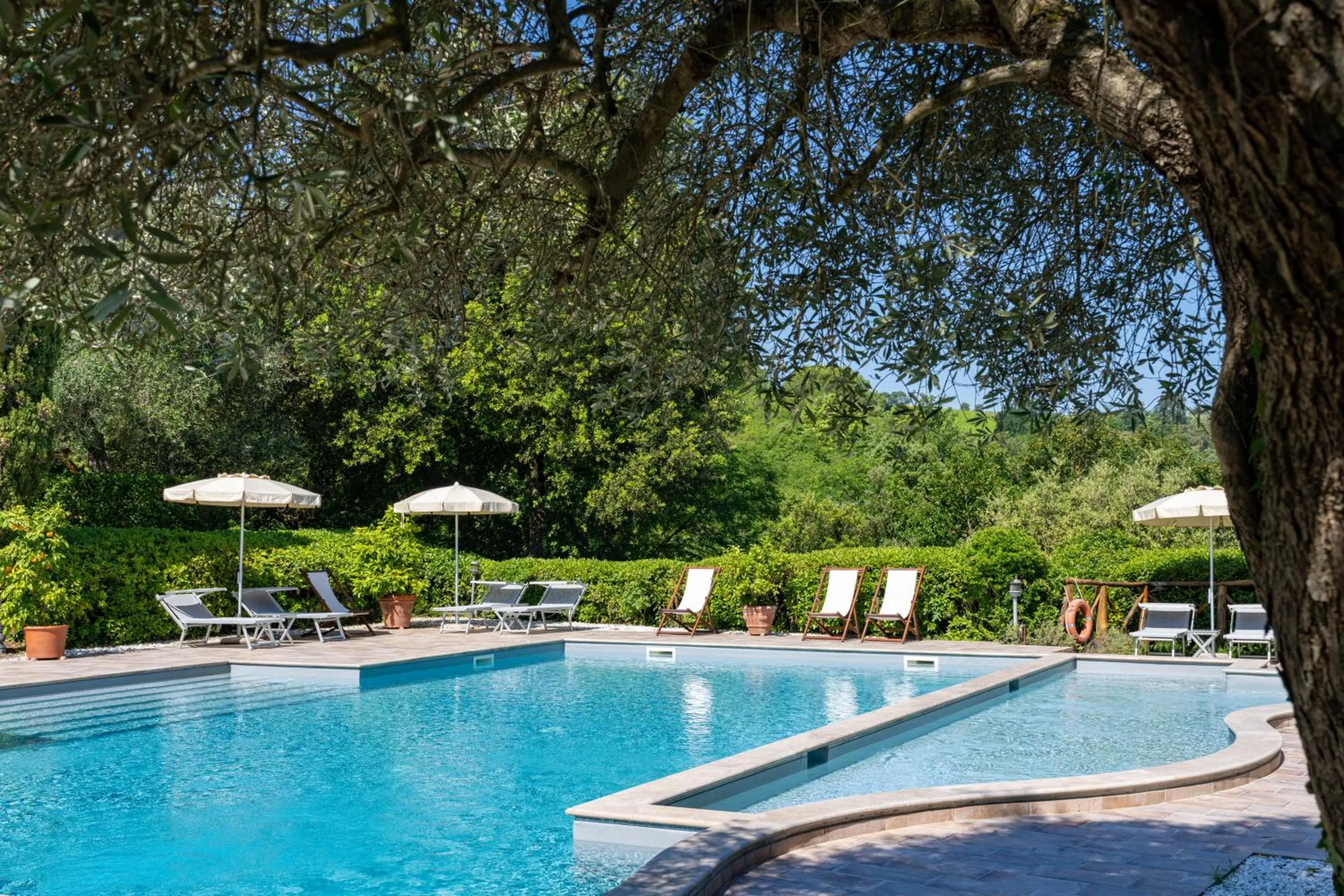 Pool view in GHIZZOLO Residence - Refurbished Pool 2025