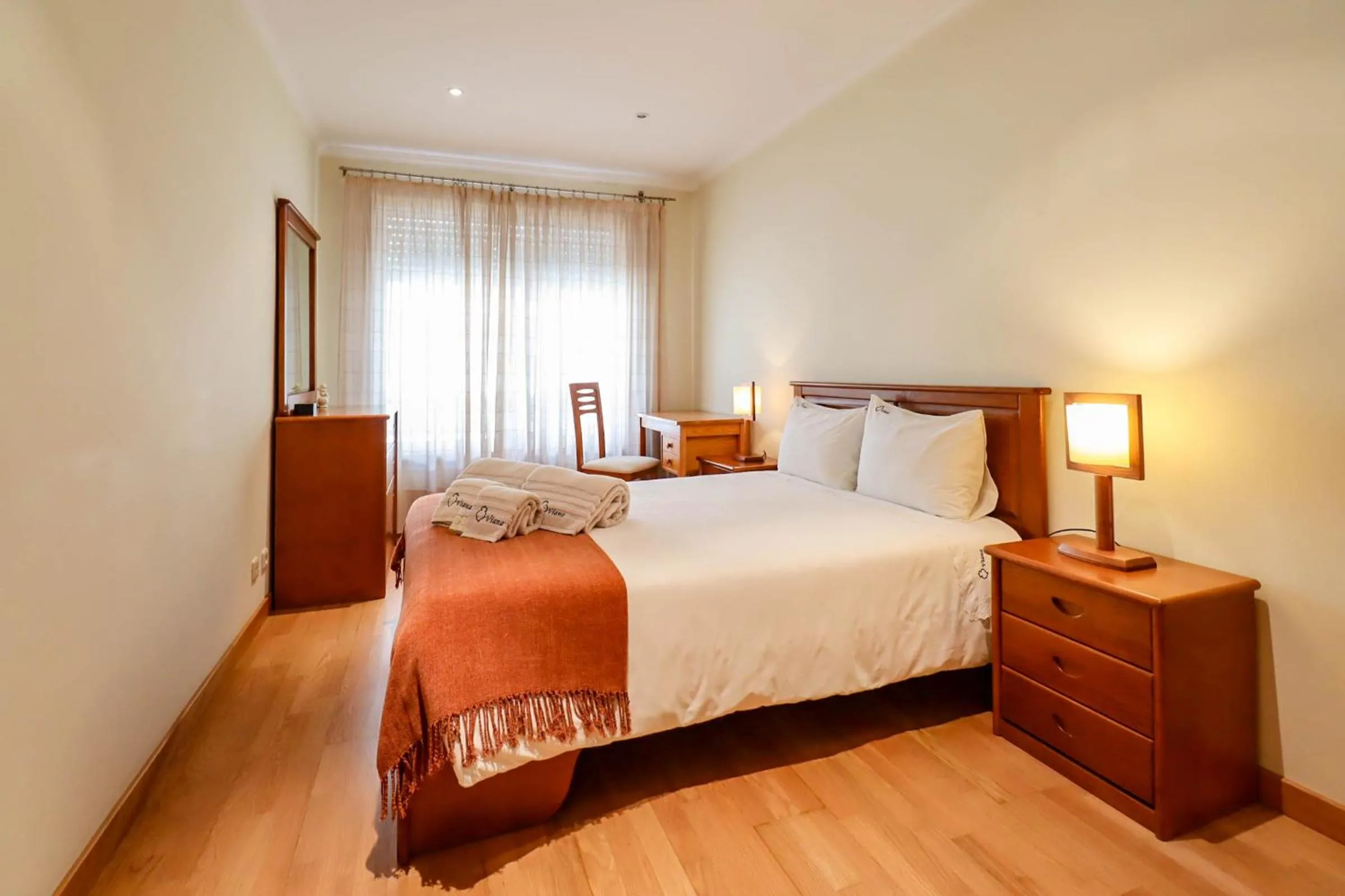 Bed in Casa Coração de Viana - Near the Beach Apartment