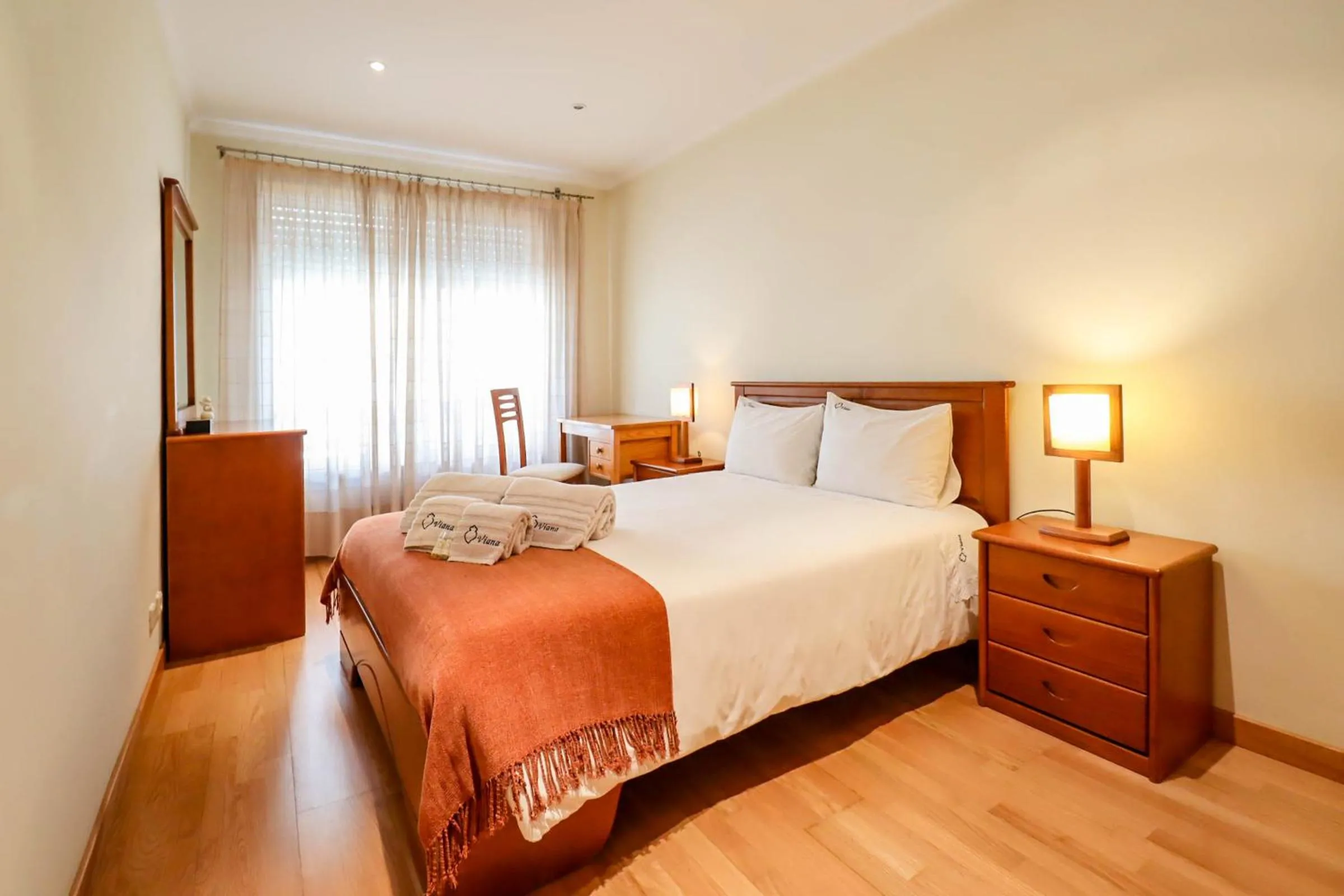 Bed in Casa Coração de Viana - Near the Beach Apartment