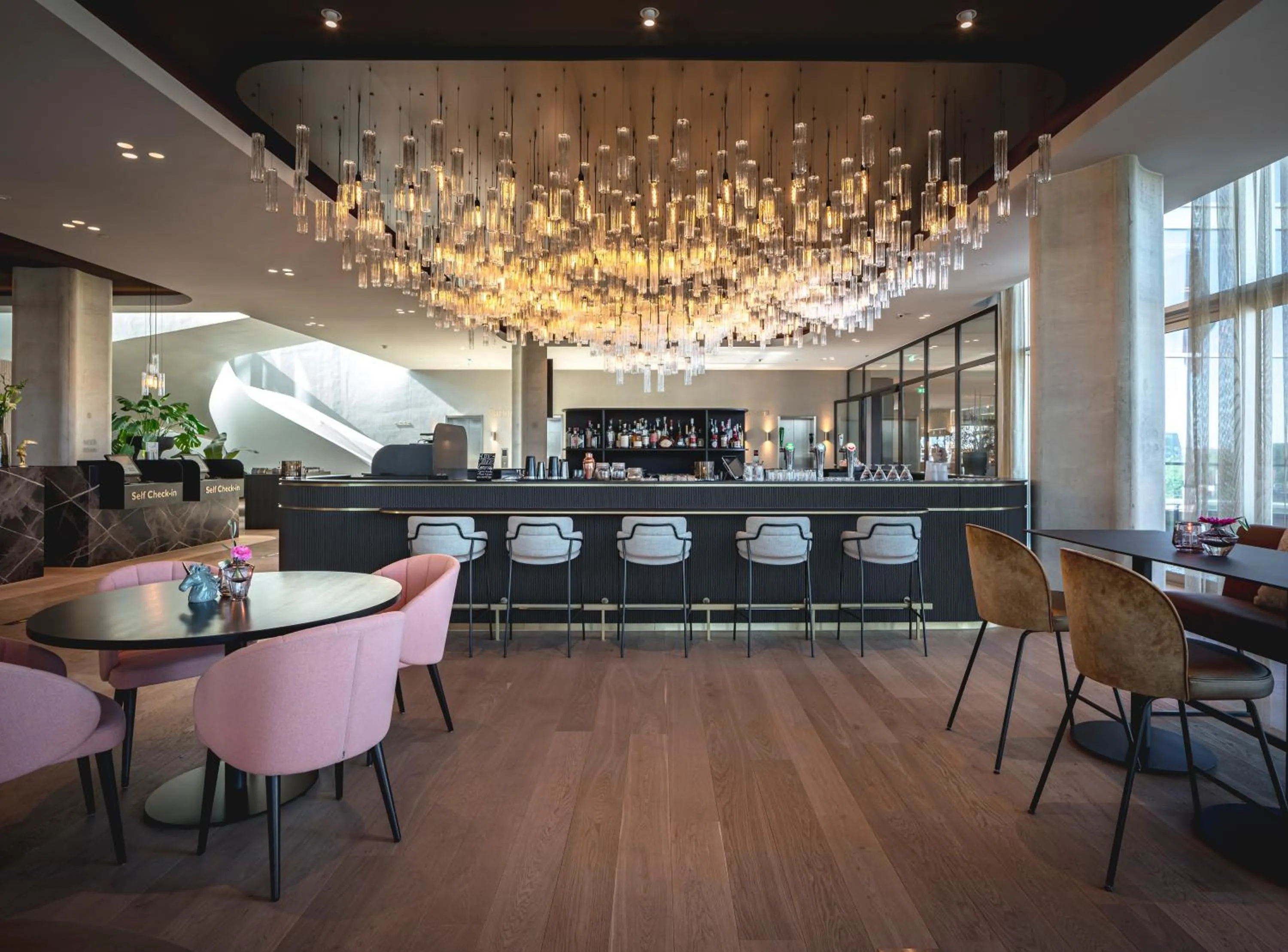 Lobby or reception in Van der Valk Hotel Amsterdam Zuidas-Rai