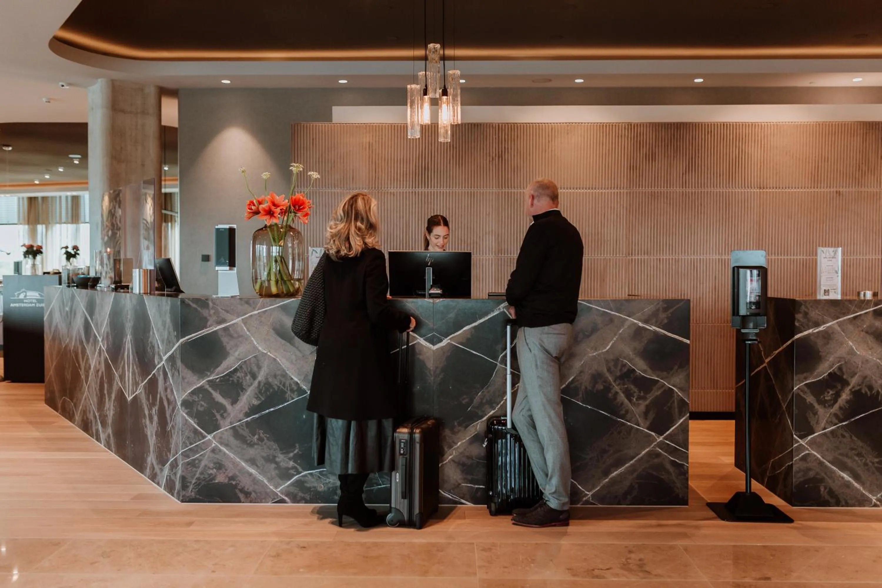 Lobby or reception in Van der Valk Hotel Amsterdam Zuidas-Rai