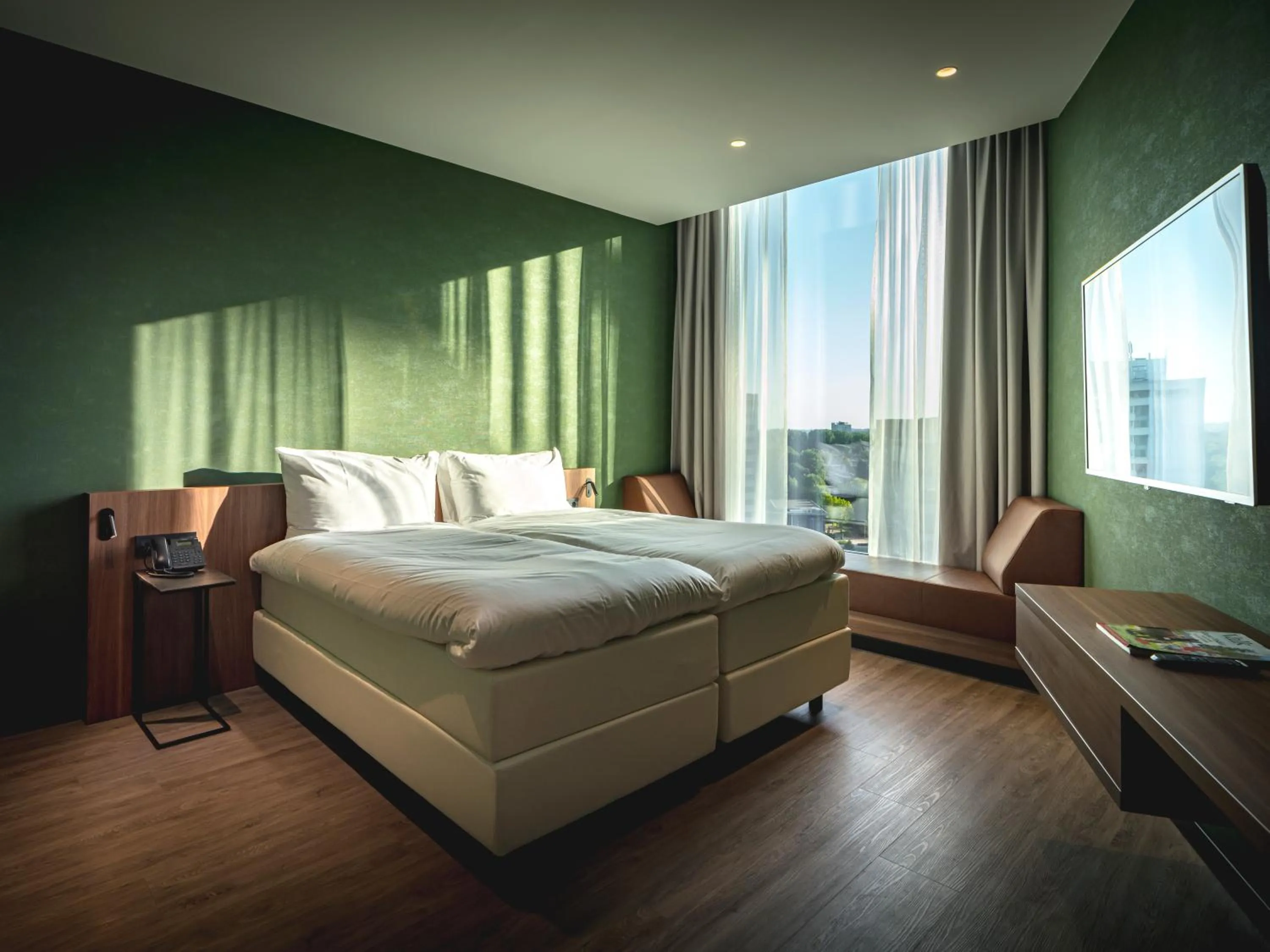 Photo of the whole room, Bed in Van der Valk Hotel Amsterdam Zuidas -Rai