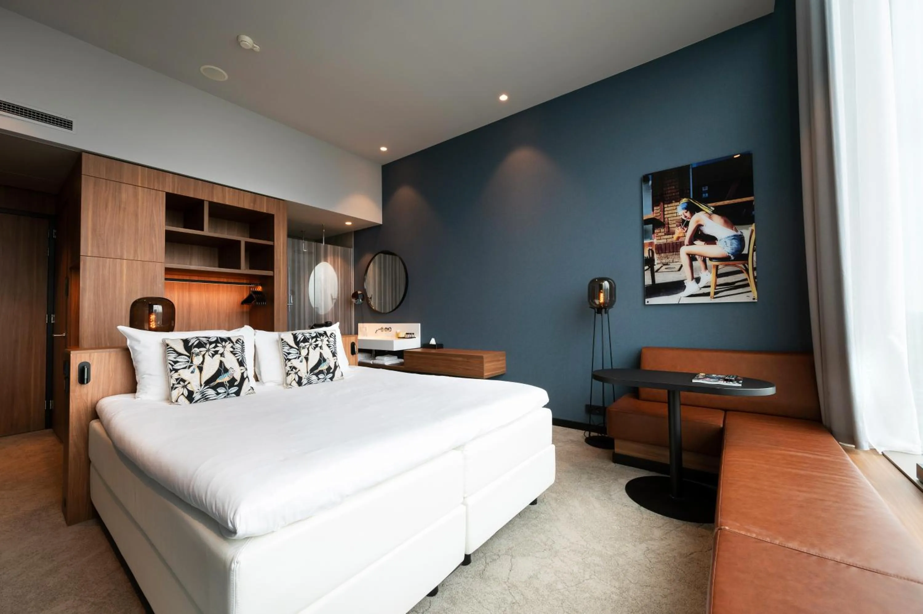 Bed in Van der Valk Hotel Amsterdam Zuidas-Rai