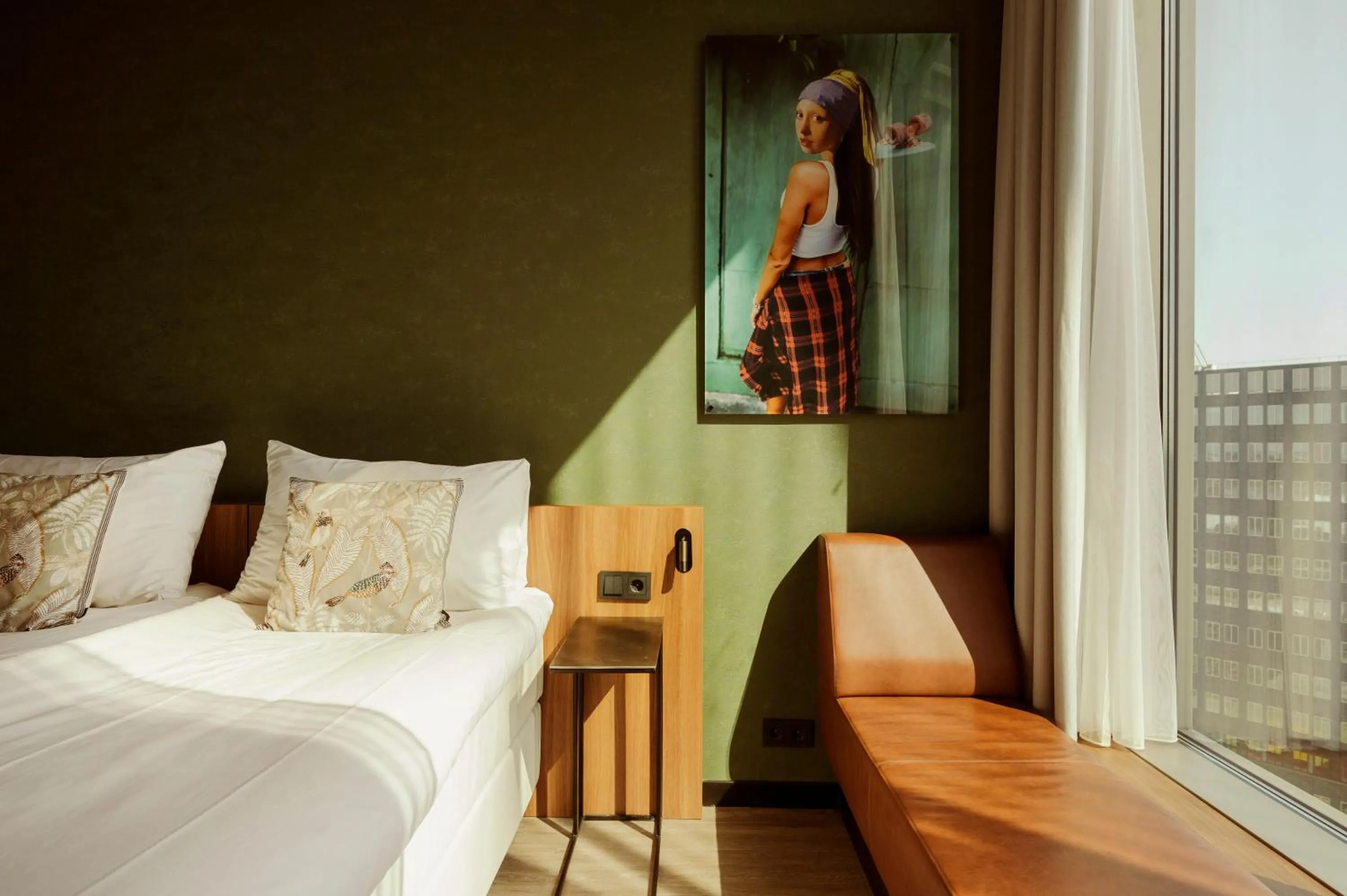 Bed in Van der Valk Hotel Amsterdam Zuidas-Rai