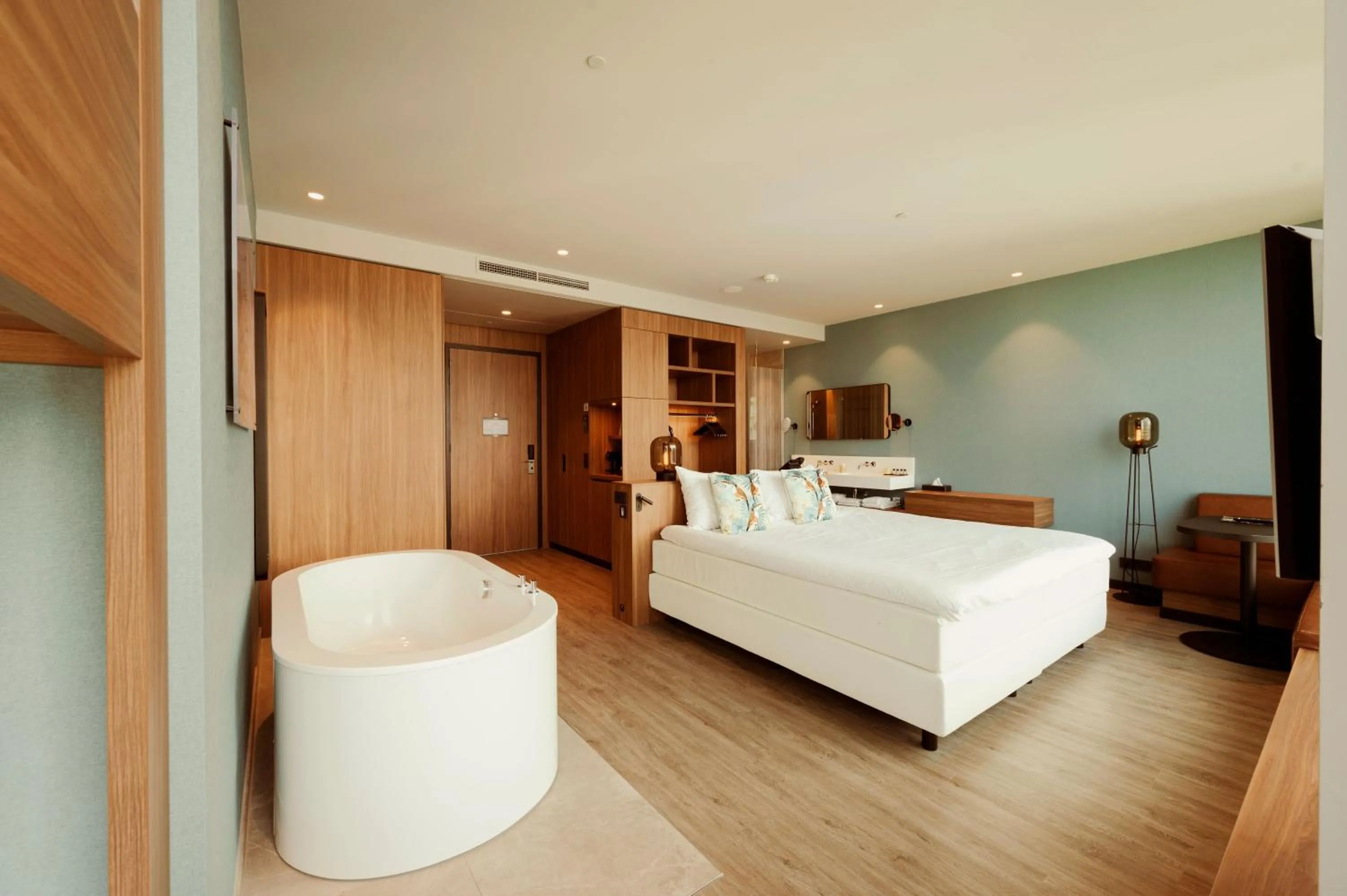 Bed in Van der Valk Hotel Amsterdam Zuidas-Rai