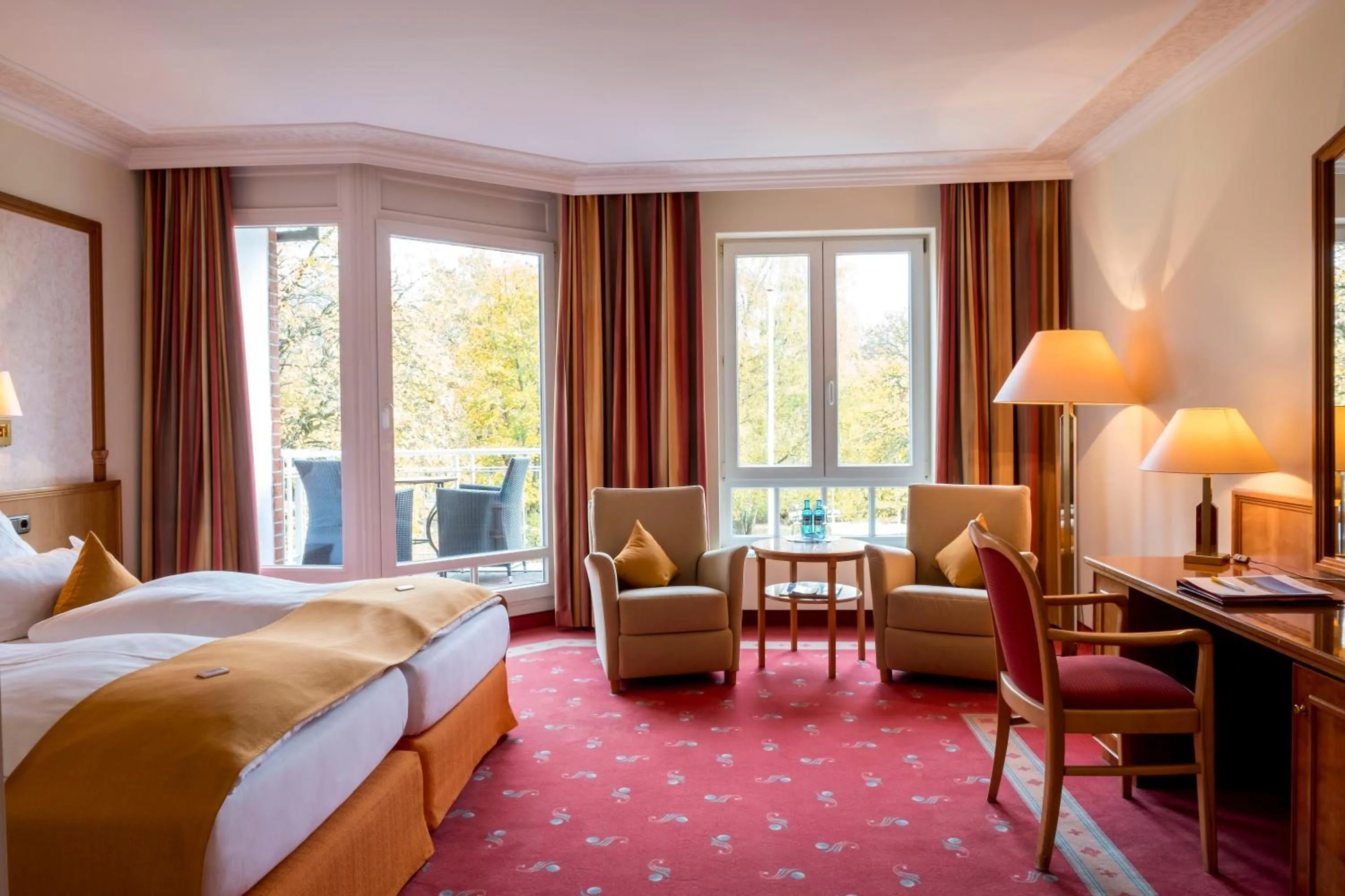 Bed in Ringhotel Hohe Wacht