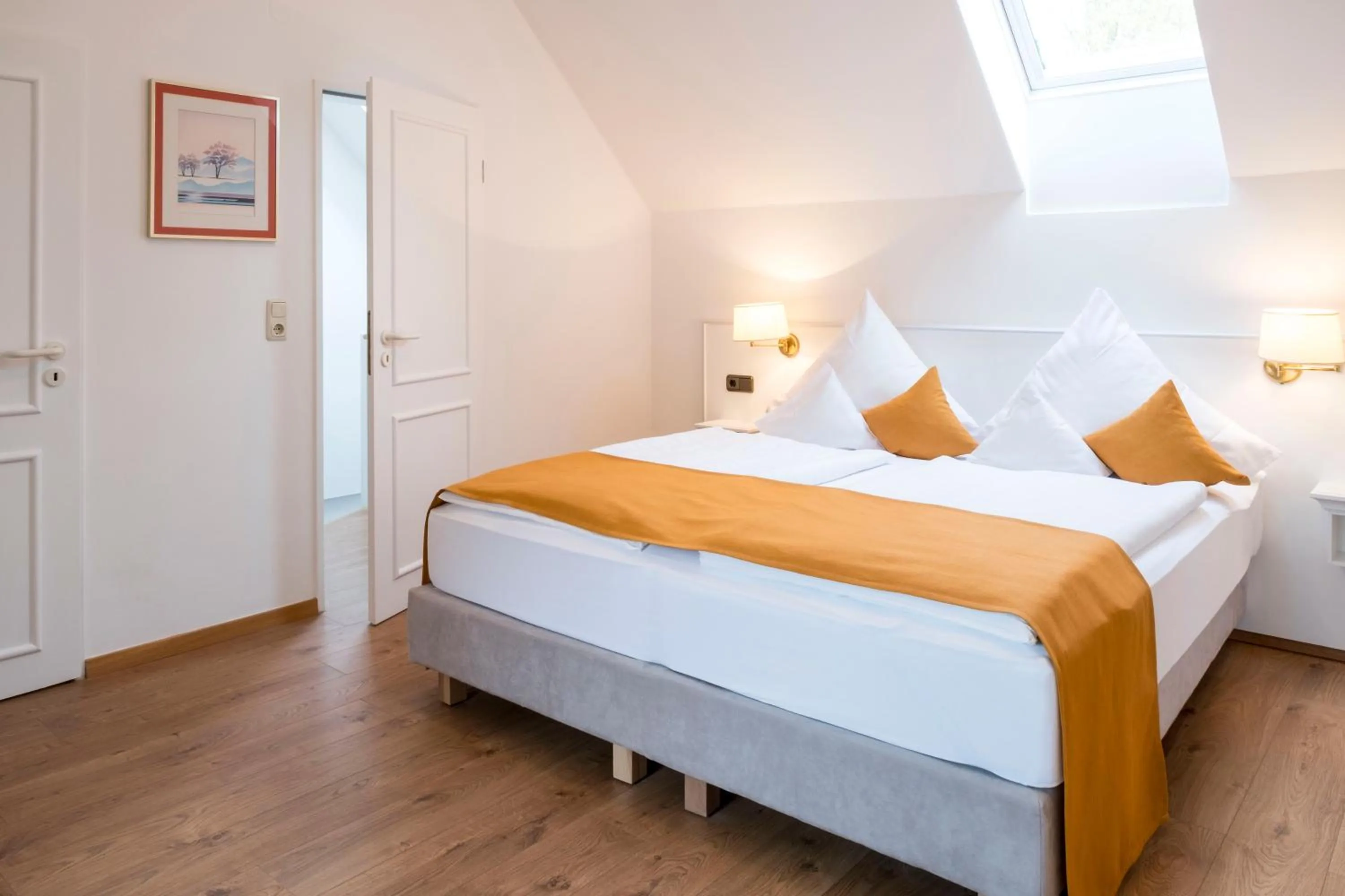 Bed in Ringhotel Hohe Wacht