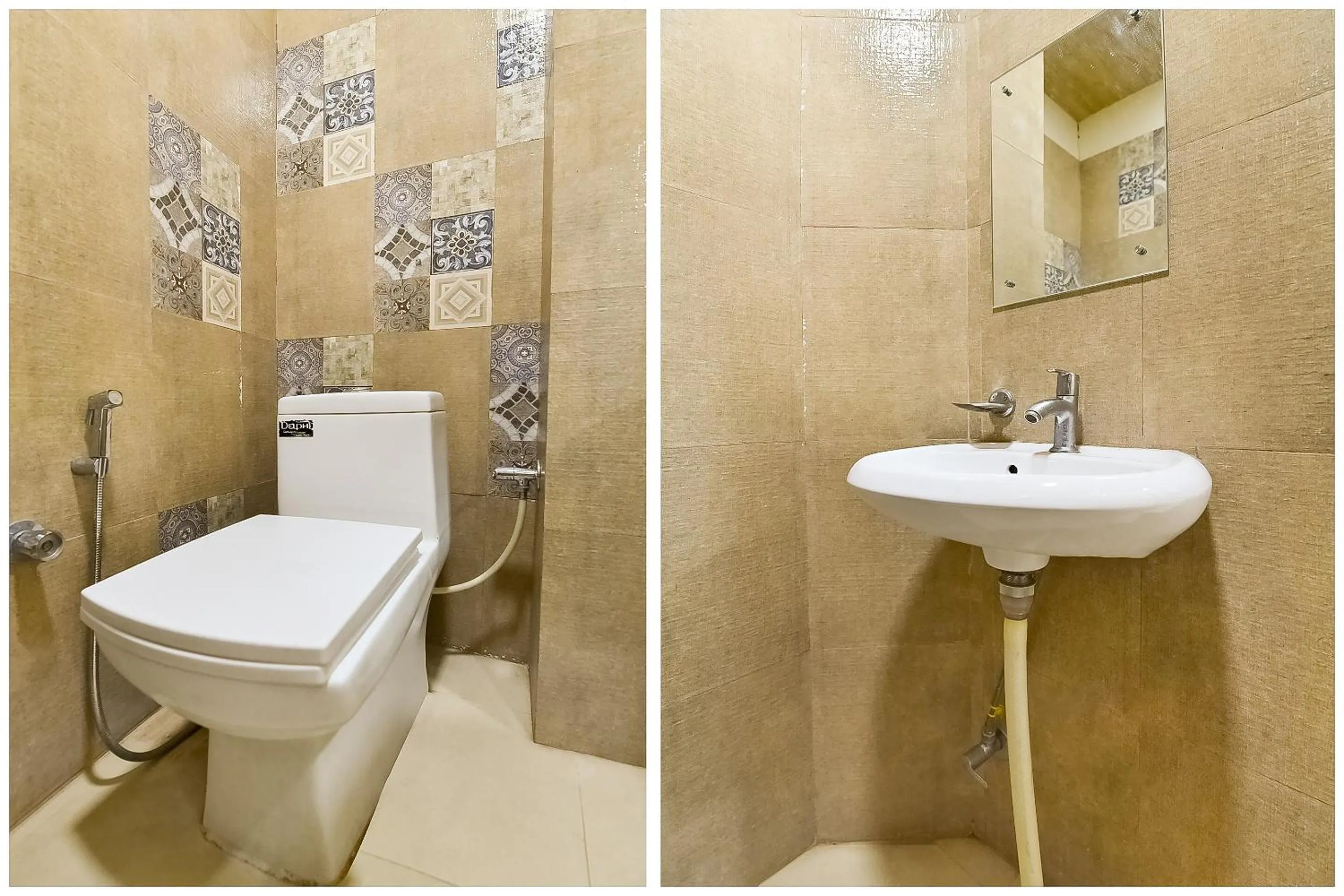 Bathroom in Super Hotel O Jagmohan Hotel