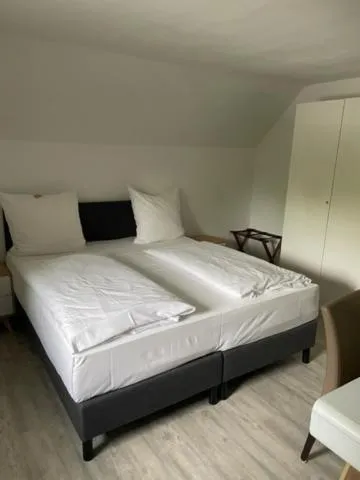 Bed in Dieckmann's Hotel