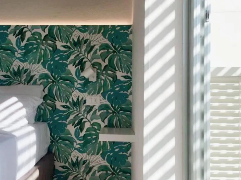 Bed in Hotel Benvenuto