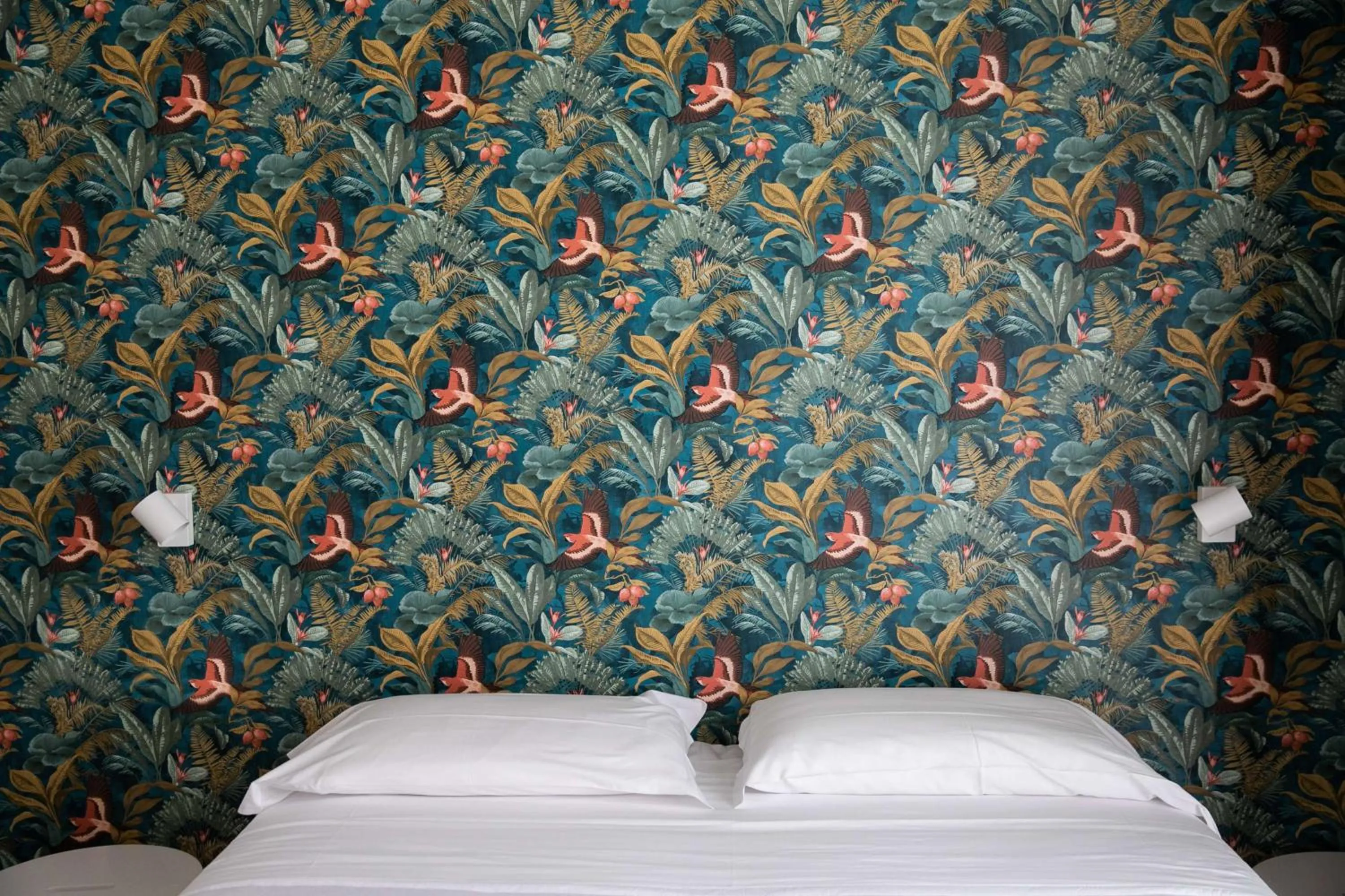 Bed in Hotel Benvenuto